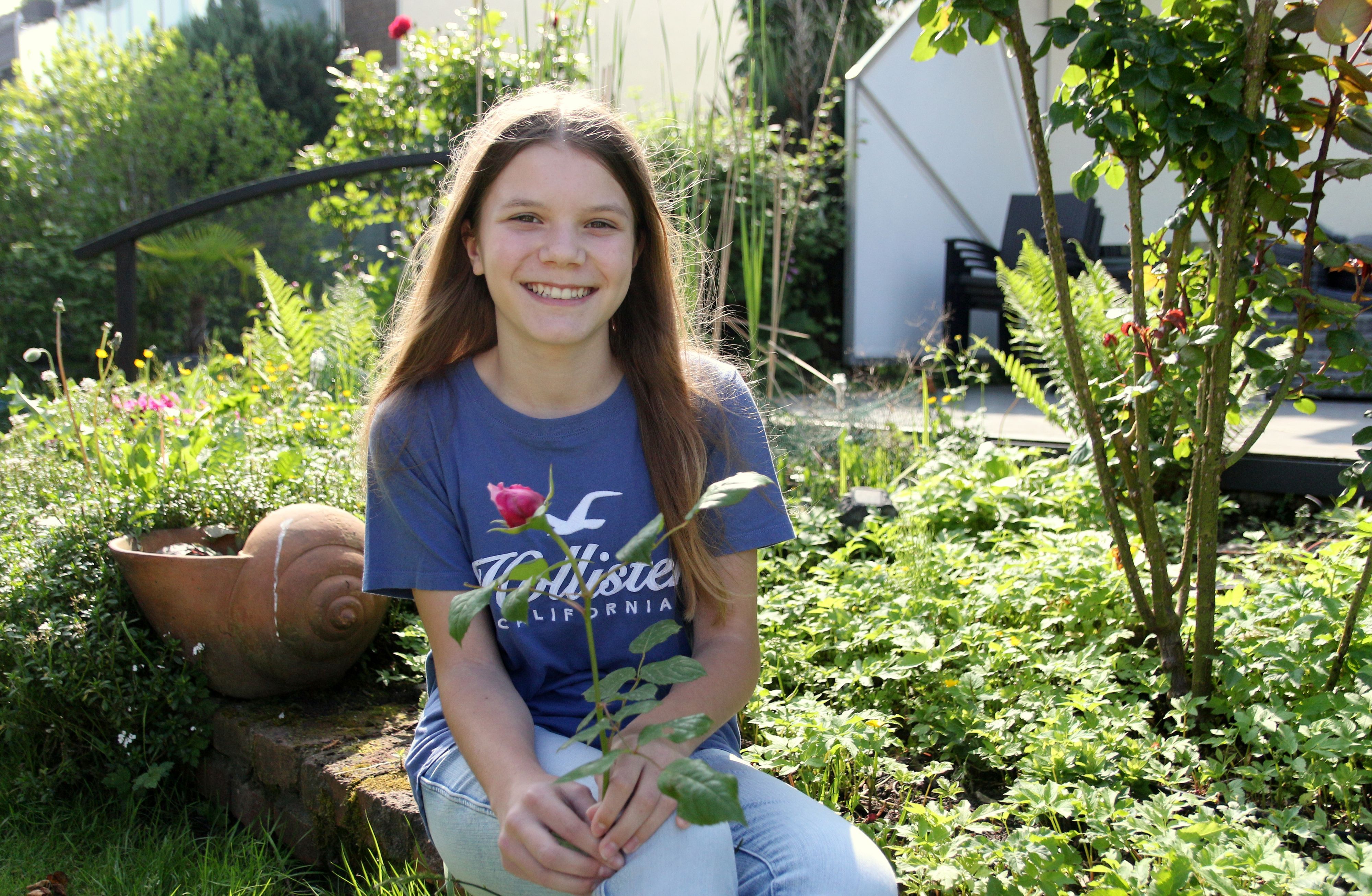 Das Bild zeigt Sydney Niepenberg (13) aus Pulheim-Sinnersdorf.