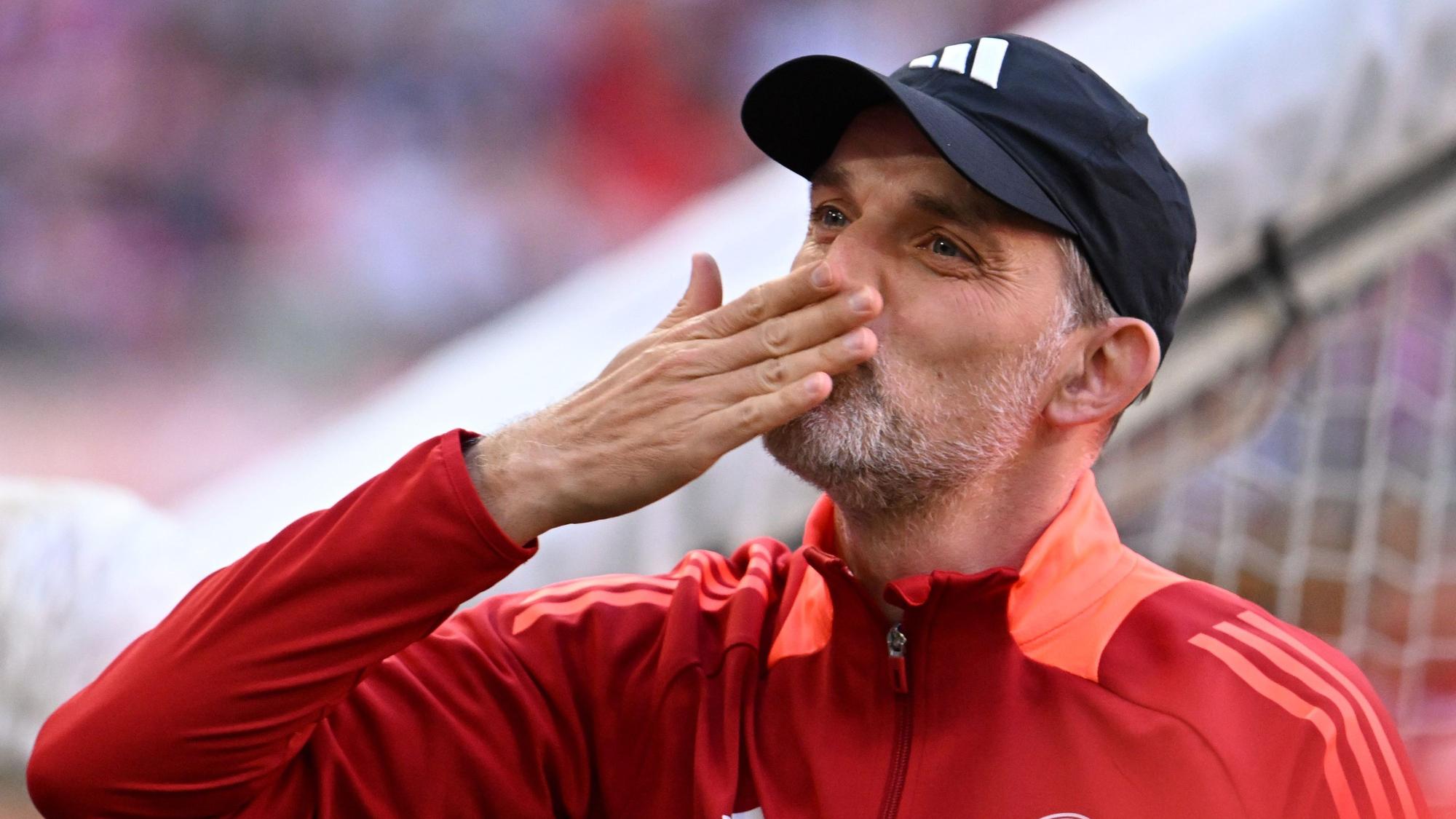 Thomas Tuchel bestreitet gegen den VfL Wolfsburg sein letztes Heimspiel als Bayern-Trainer.