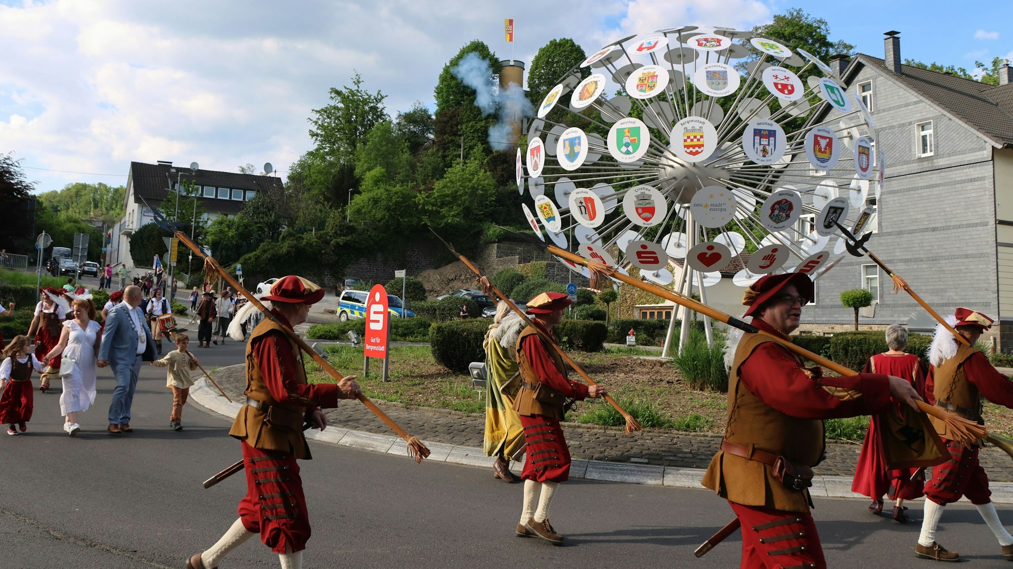 Bild von einem Umzug