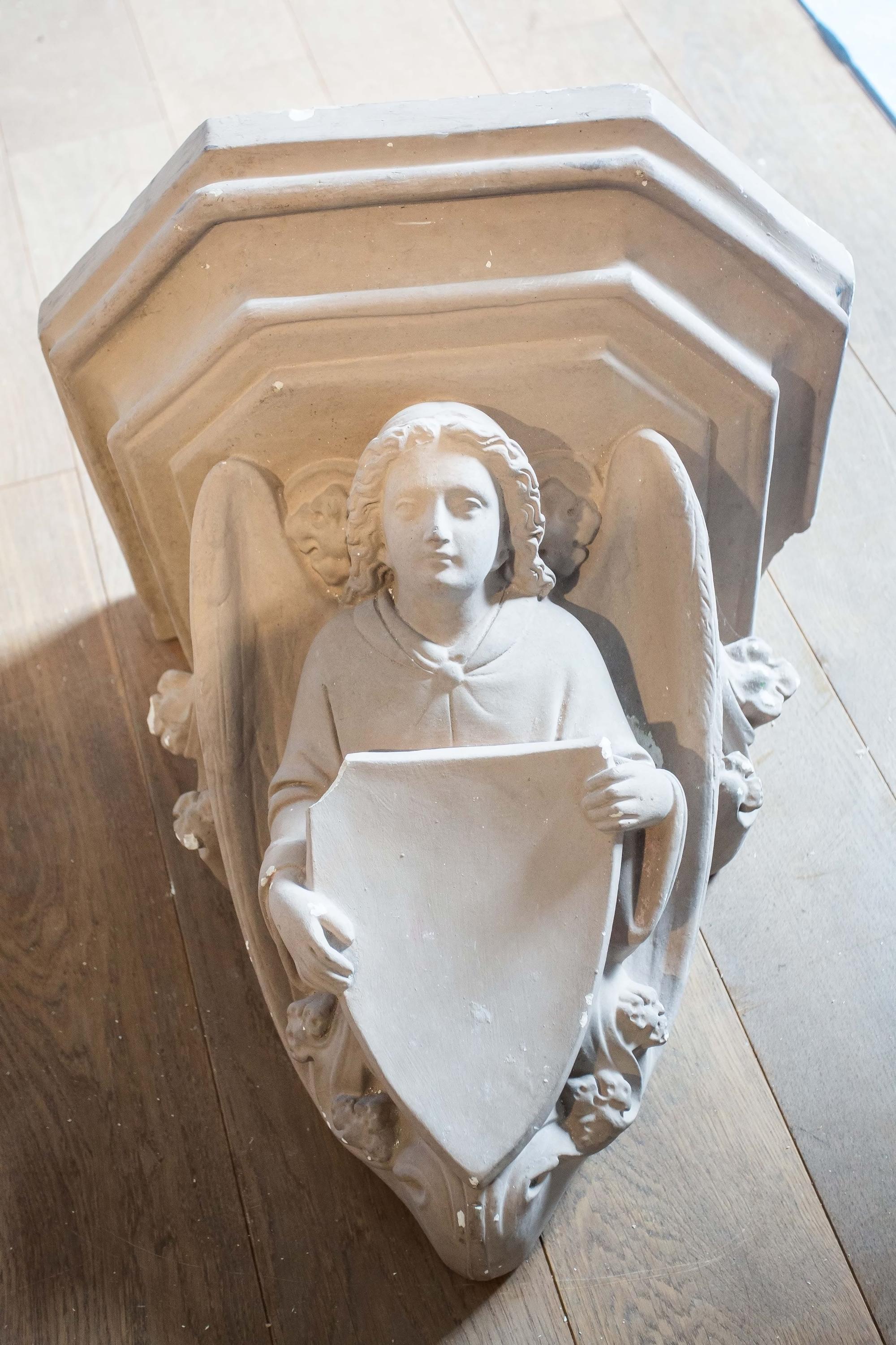 Historische Konsole aus der Pfarrkirche Herz-Jesu in Engelskirchen-Loope.