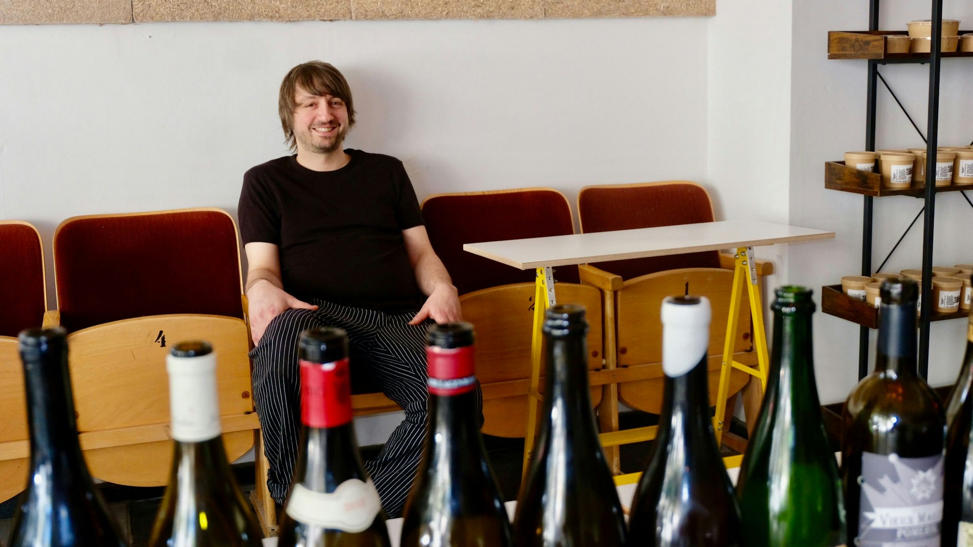 Michael Scherz in seinem neuen Laden „Another Brot“.