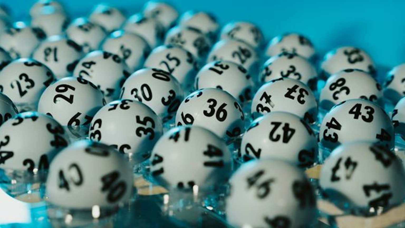 Lottokugeln.