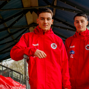 Viktoria Kölns Nachwuchsstürmer Said (links) und Malek El Mala