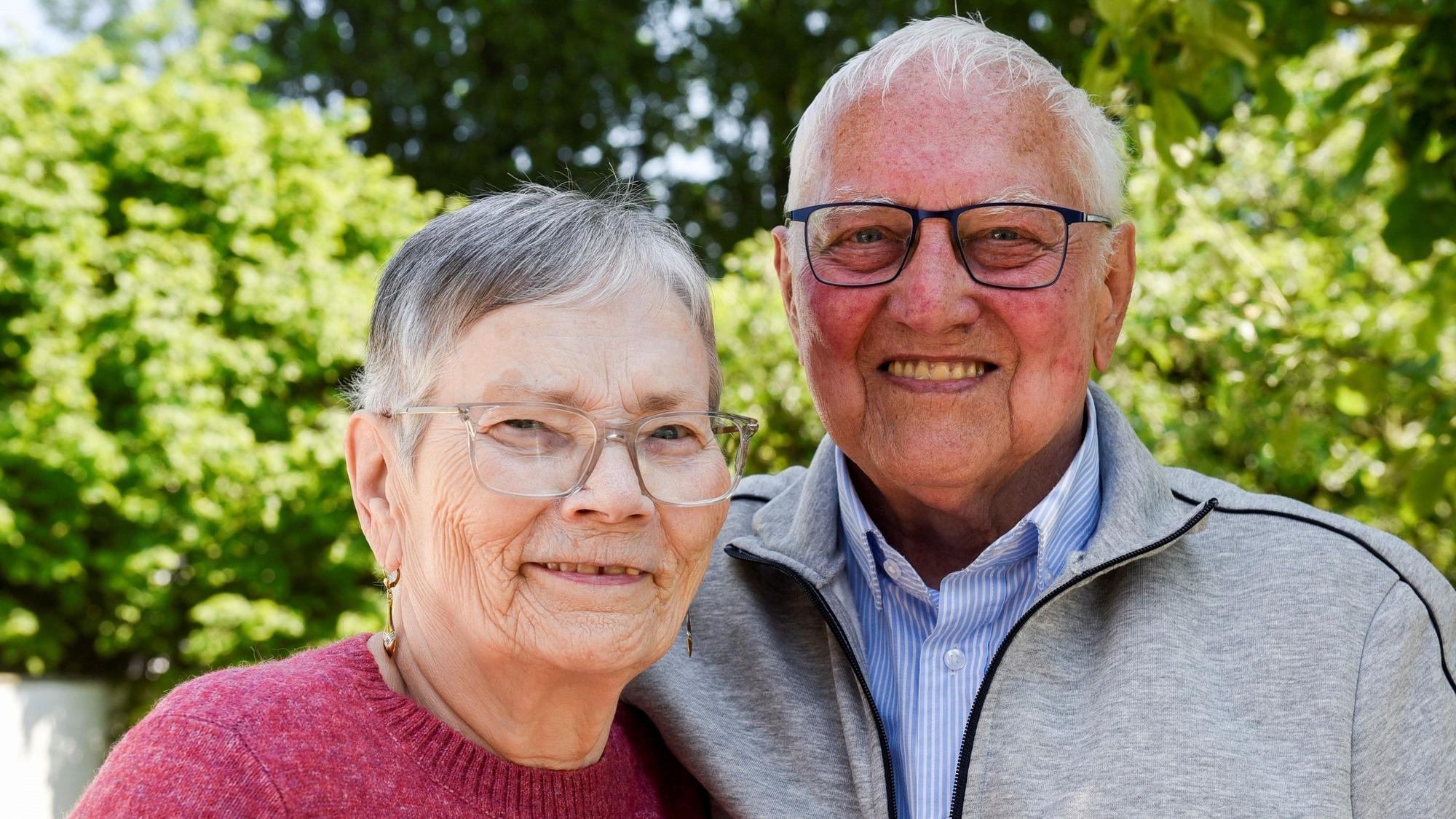 Karl Heinz und Hedwig Scheuern feiern ihre Diamanthochzeit.
