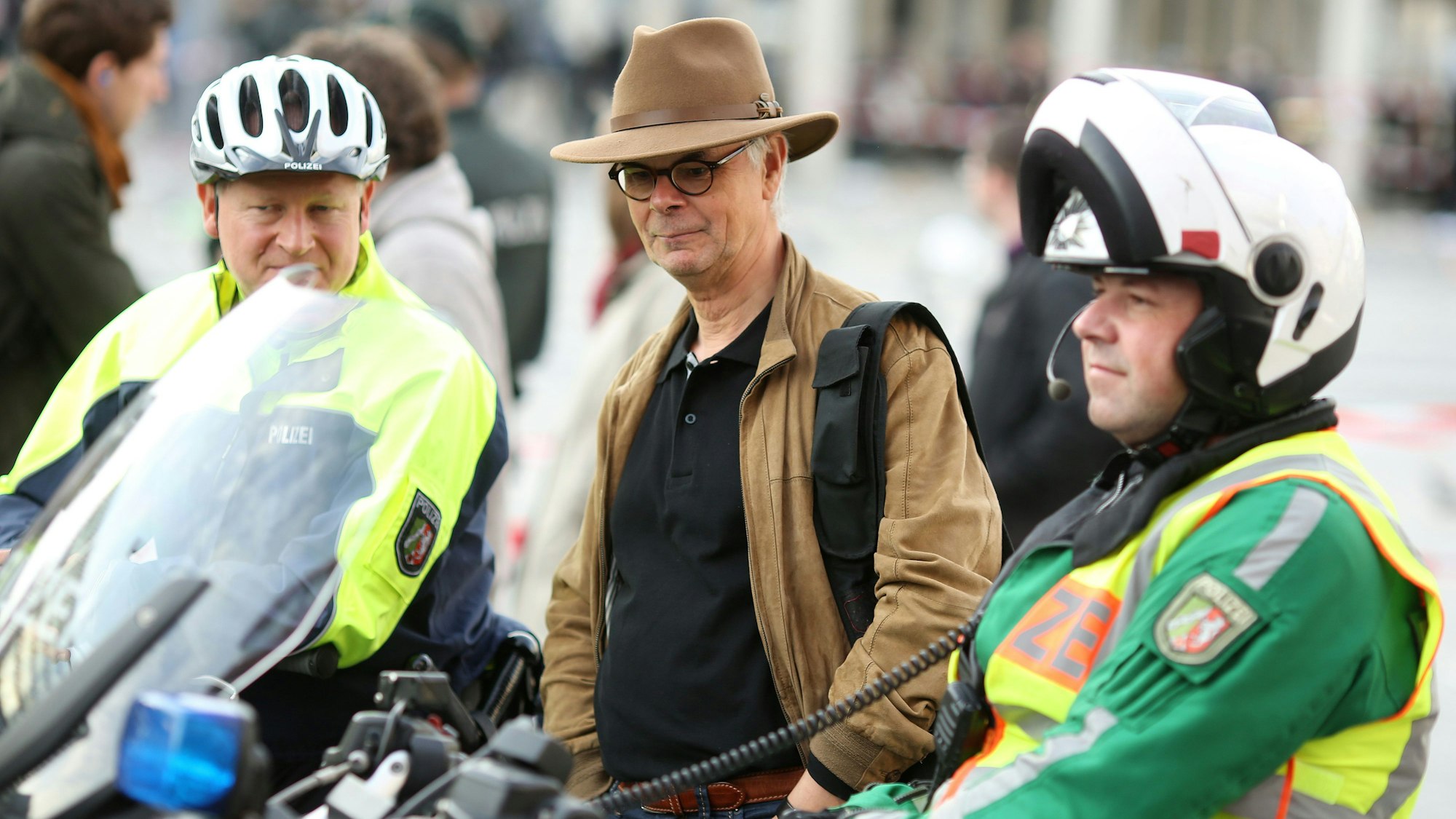 Der ehemalige Polizeipräsident Wolfgang Albers war ein Liebhaber auffälliger Hüte.