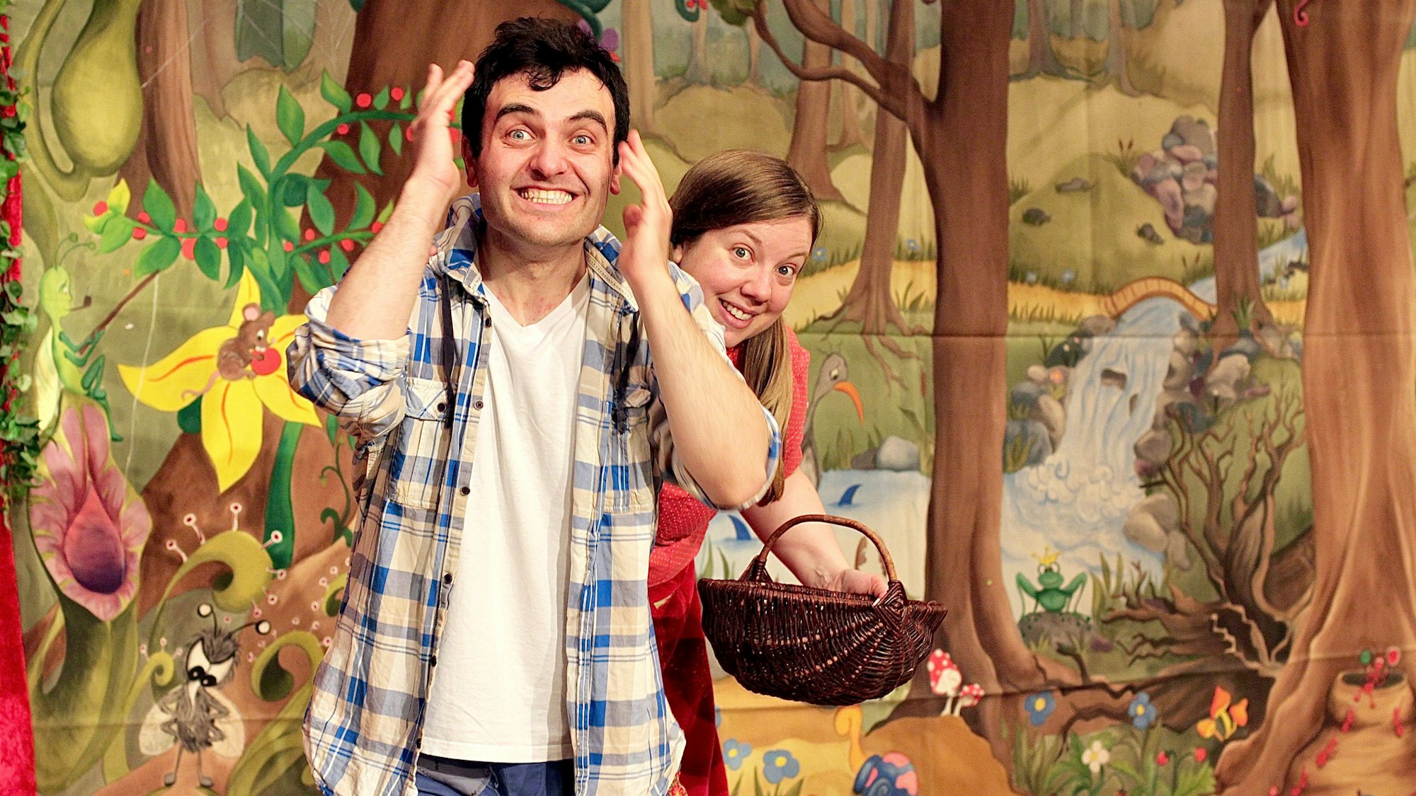 "Hänsel und Gretel", eine Aufführung der Kölner Opernkiste im Stadtmuseum Siegburg.