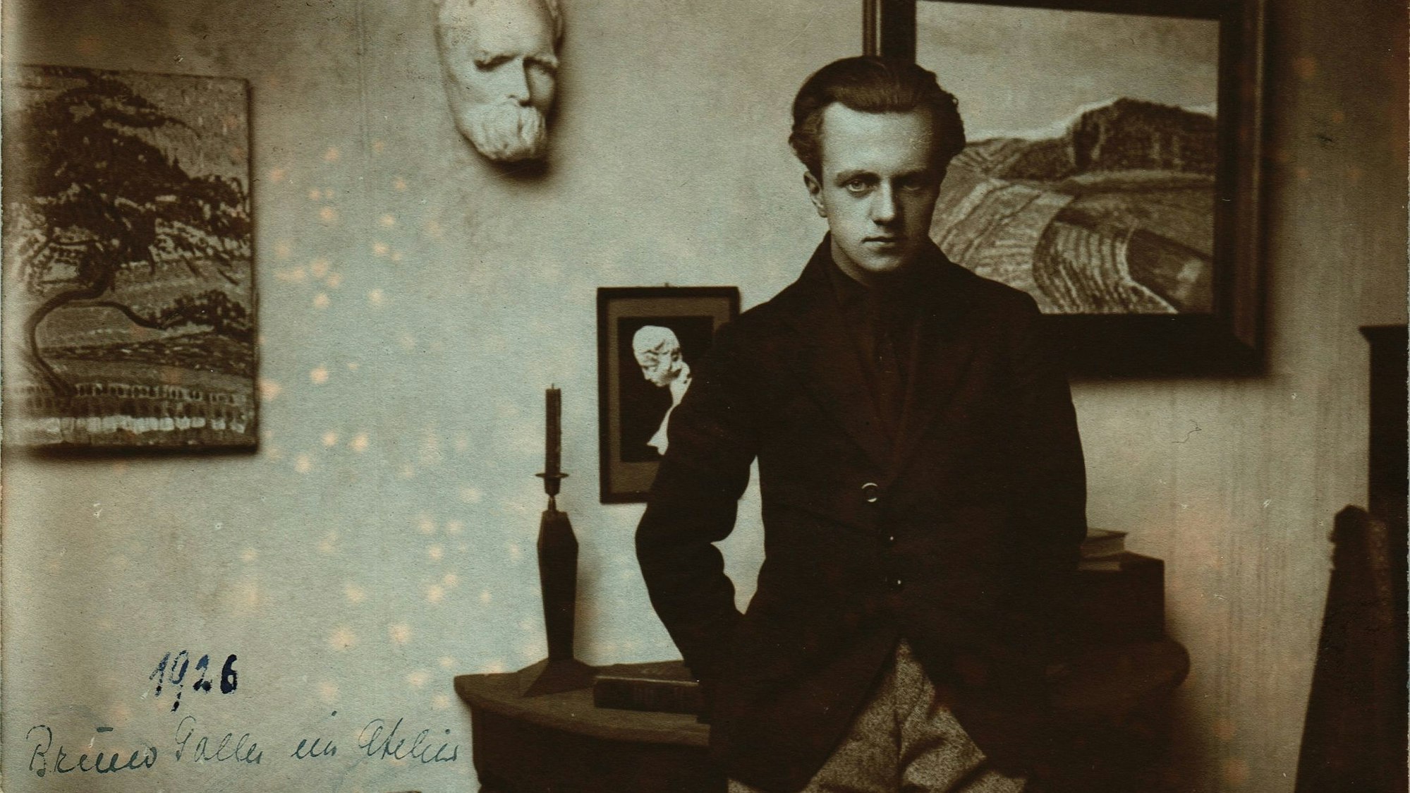 Der junge Bruno Goller, der aus Gummersbach stammende berühmte Maler.