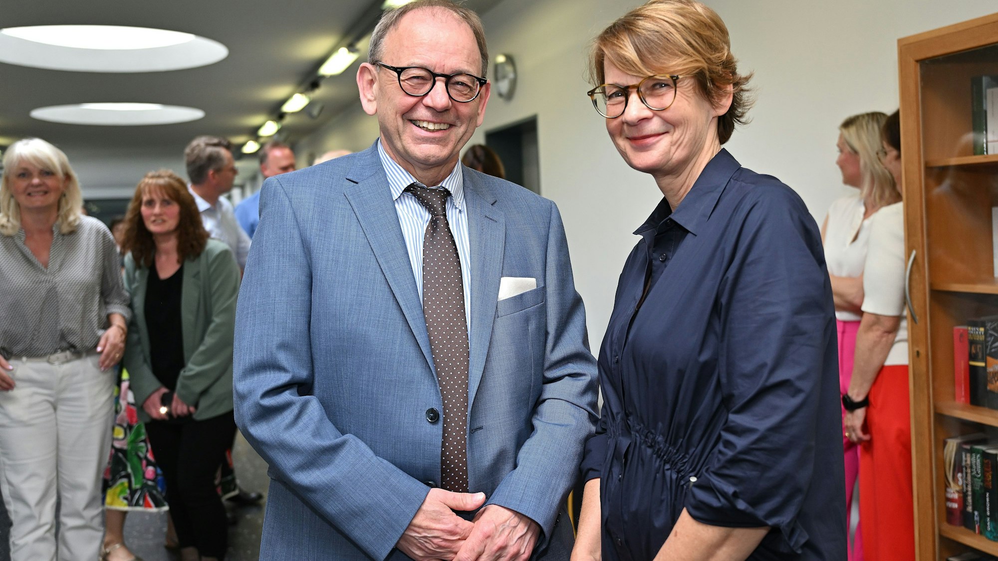 Bensberg. Amtsgericht. Abschied Amtsgerichtsdirektorin durch LG-Präsident Roland Ketterle