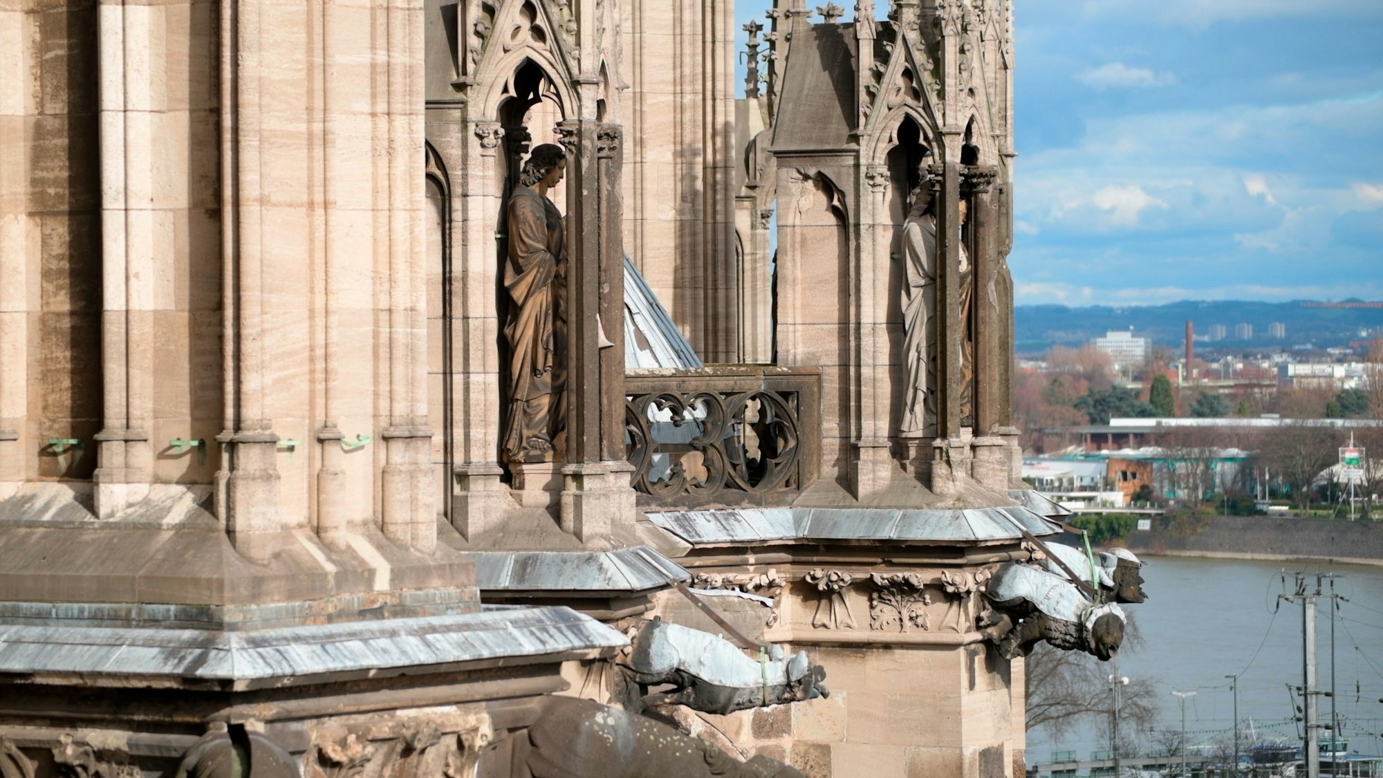 Blick auf den Kölner Dom.