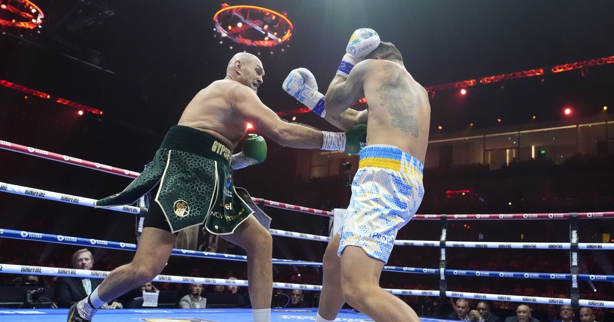 Schwergewichts-Weltmeister: Ukrainischer Profiboxer Usyk schlägt Tyson ...