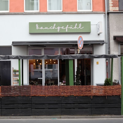 Das Café Bauchgefühl an der Berrenrather Straße.