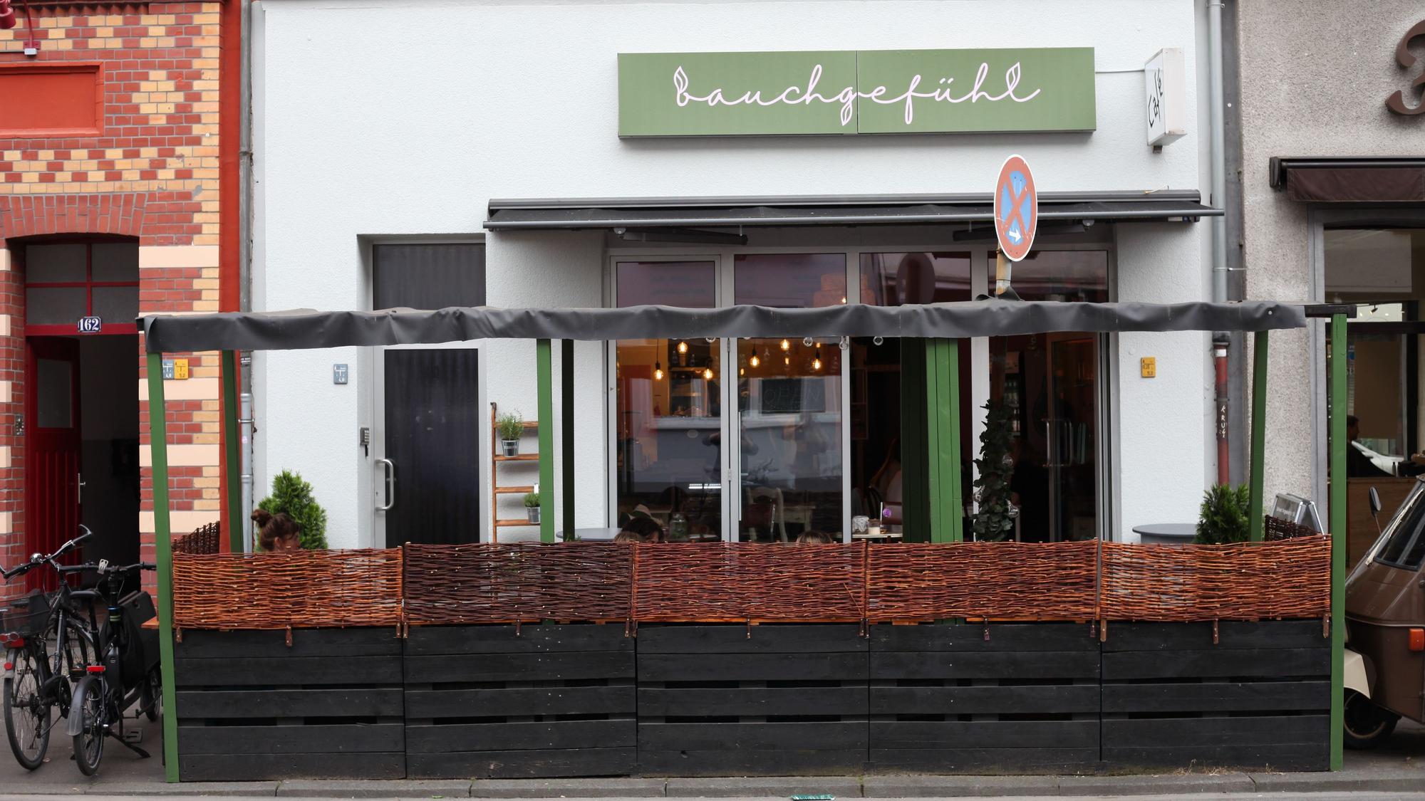 Das Café Bauchgefühl an der Berrenrather Straße.