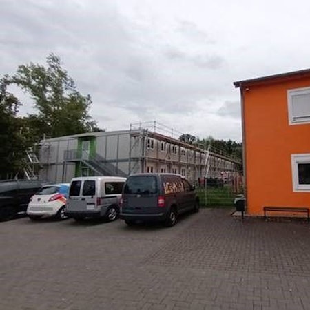 Container für Flüchtlinge in Lohmar