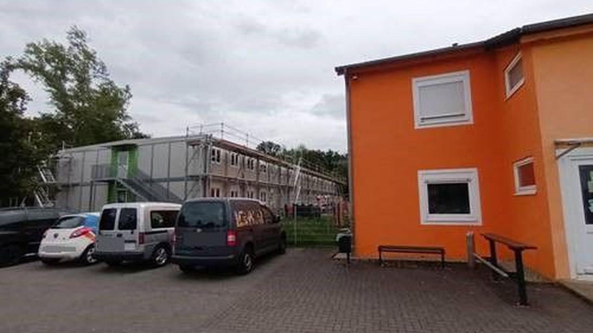 Container für Flüchtlinge in Lohmar