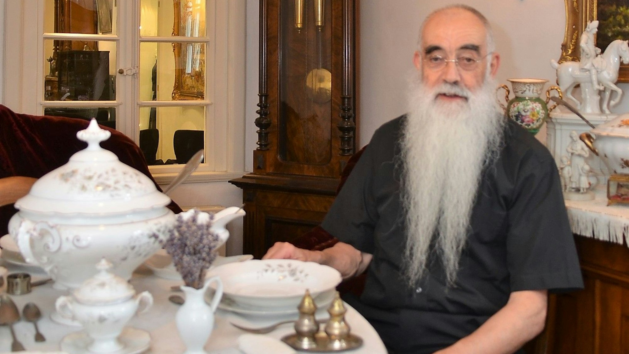 Walter Jordan leitet das Heimatmuseum.