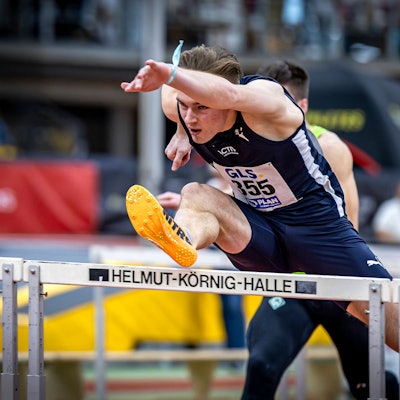 Deutsche Jugend-Hallenmeisterschaften U20 Dortmund, 24.02.2024 Timon Dethloff Cologne Athletics Deutsche Jugend-Hallenmeisterschaften U20 am 24.02.2024 in der Helmut-Körnig-Halle, Dortmund Nordrhein-Westfalen *** German Youth Indoor Championships U20 Dortmund, 24 02 2024 Timon Dethloff Cologne Athletics German Youth Indoor Championships U20 on 24 02 2024 in the Helmut Körnig Hall, Dortmund North Rhine-Westphalia Copyright: xBEAUTIFULxSPORTS/B.Hoffmannx