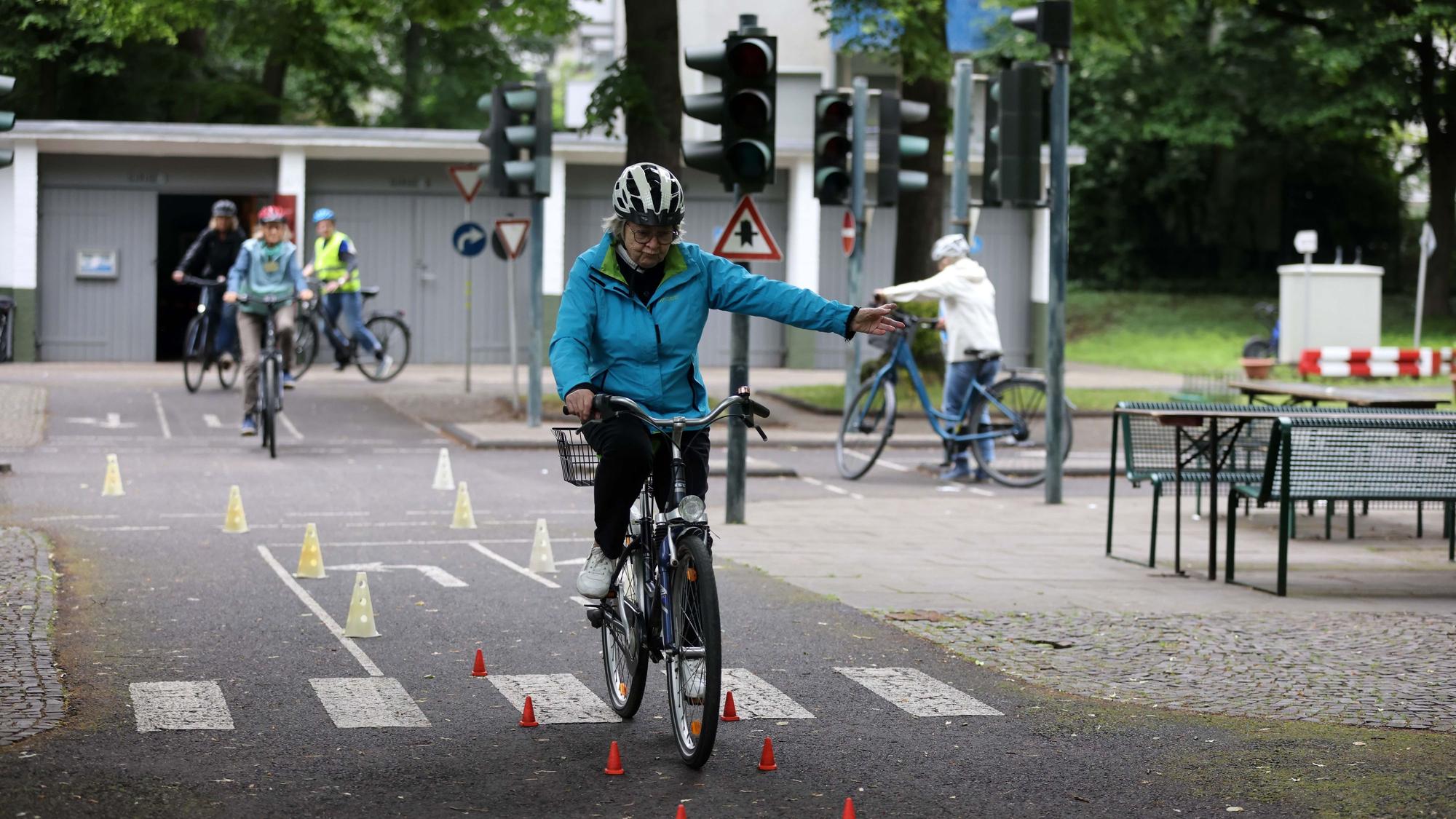 Fahrrad-Training für Senioren
