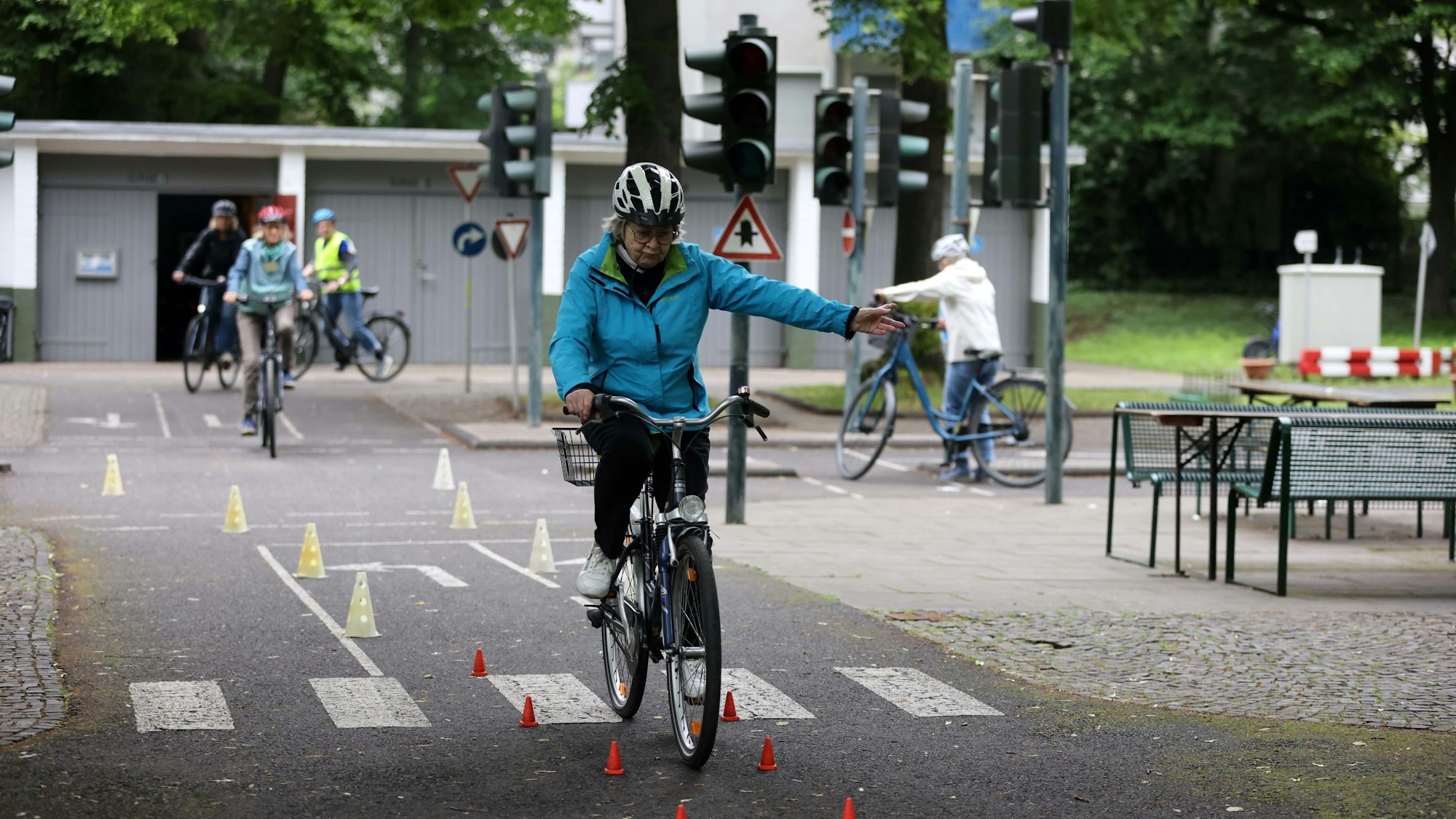 Fahrrad-Training für Senioren