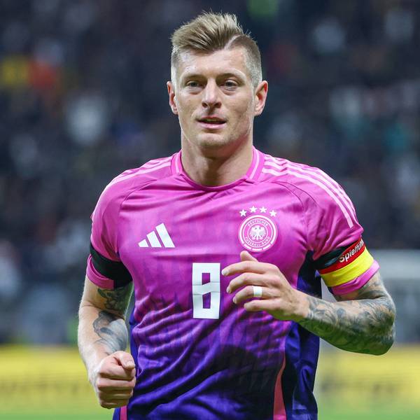 Toni Kroos beim Länderspiel Deutschland gegen Holland (2:1) am 26. März in Frankfurt. Nach der EM will Kroos aufhören. (Archivfoto)