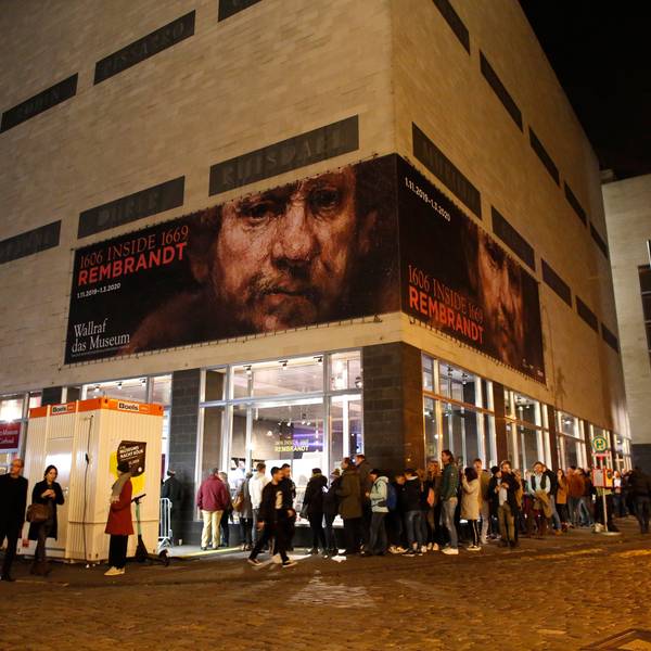 Das Wallraf-Richartz-Museum während der Museumsnacht 2019.