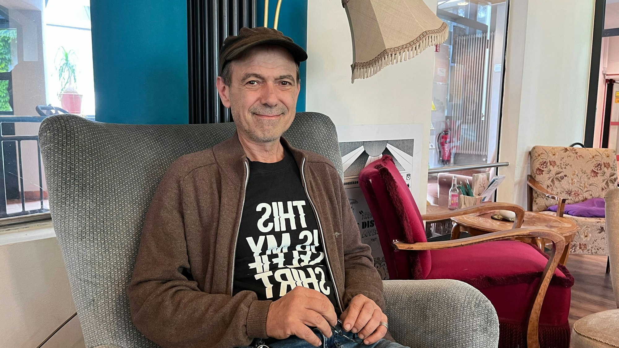 Michael Distelrath organisiert seit 14 Jahren ehrenamtlich Tafelausgabestellen in Ehrenfeld.