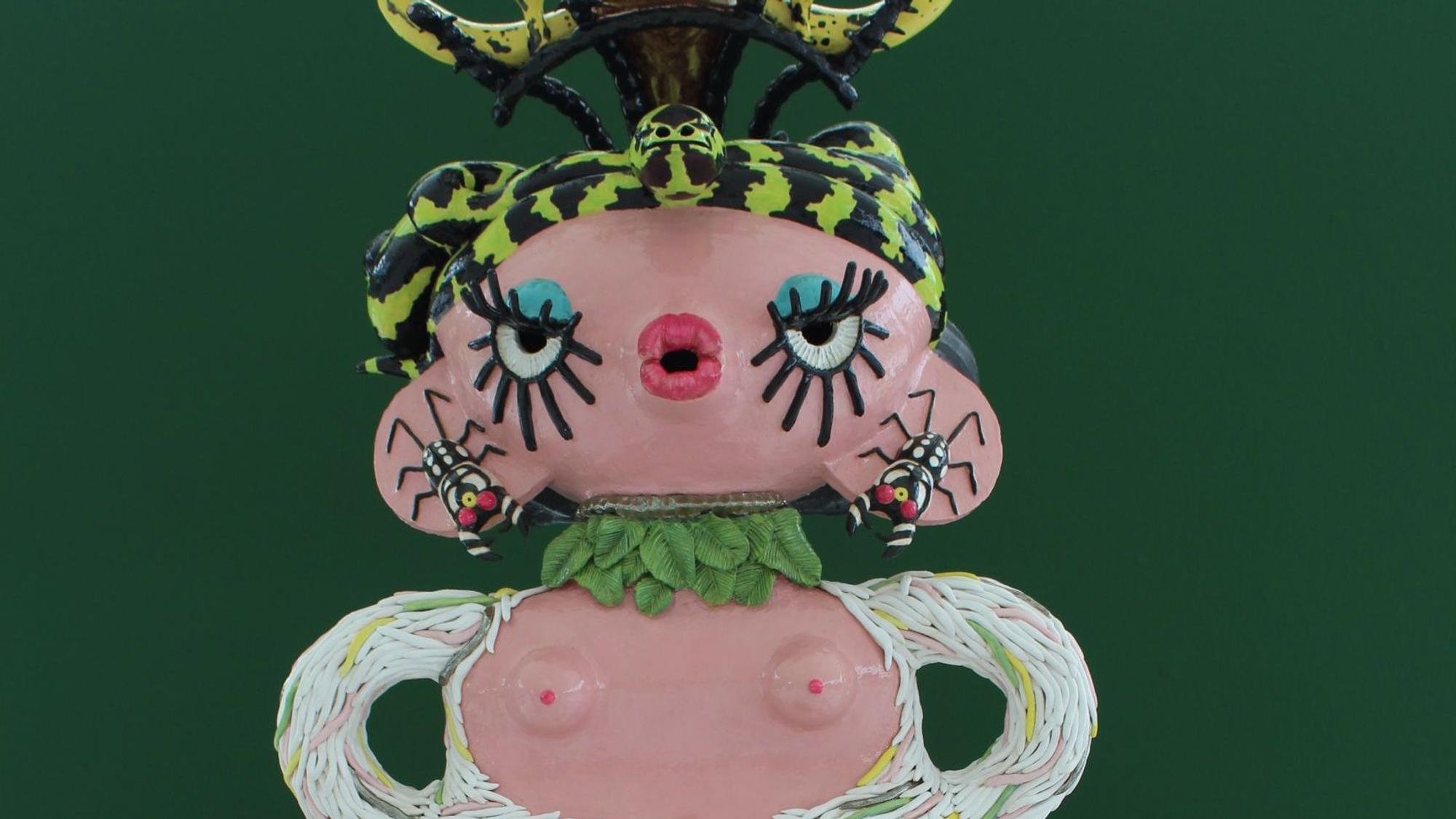 Auf dem Bild ist die Arbeit "Prinzessin Konga" von Sophie Gieth zu sehen.