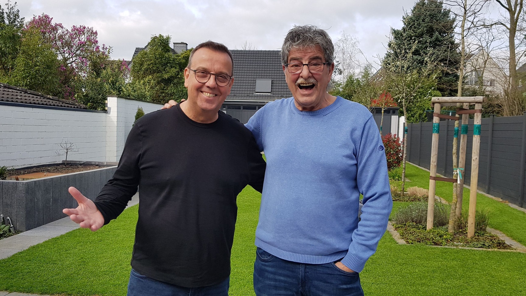 Kurt Feller und Karl-Heinz Brand, Gründer der Räuber