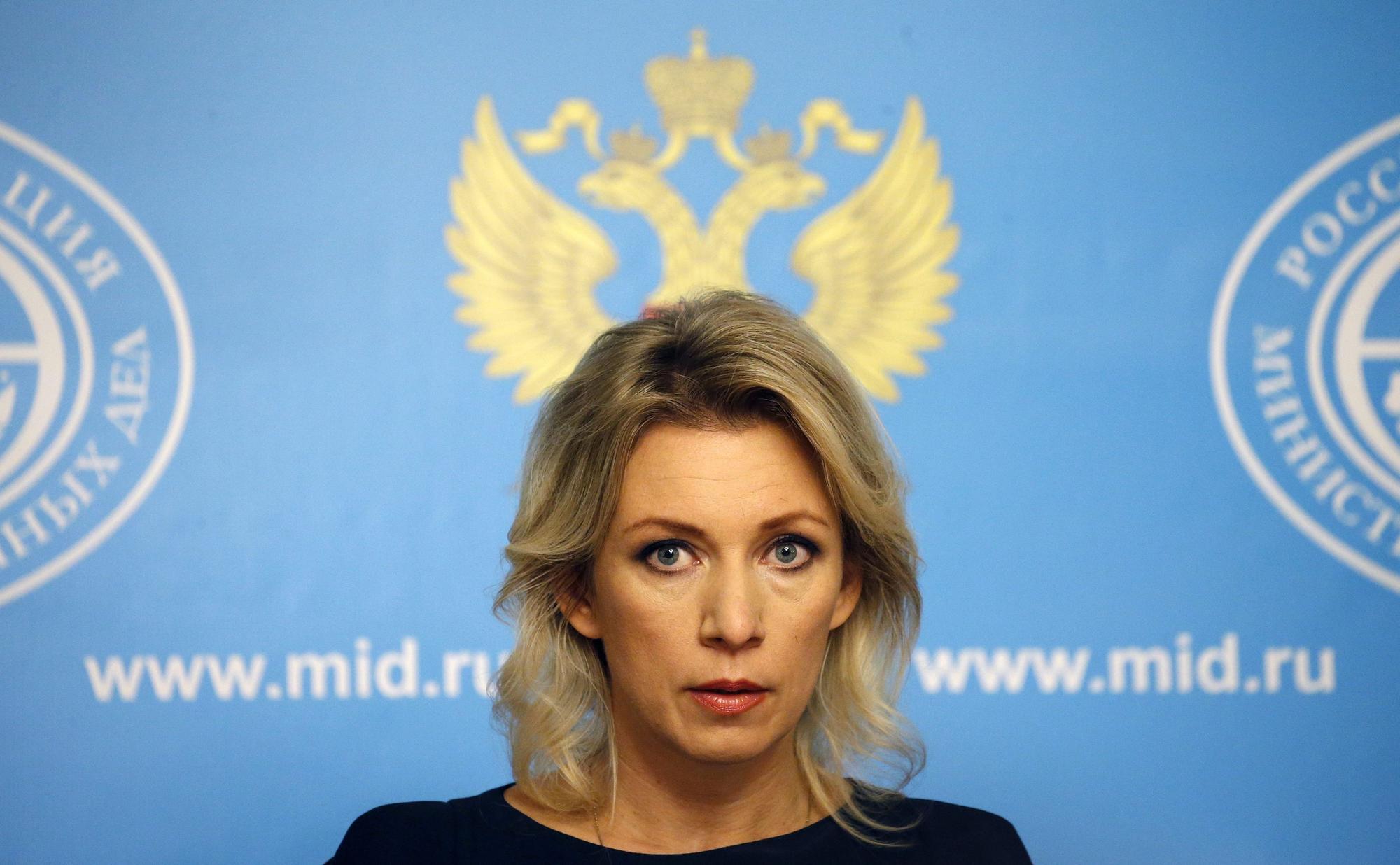 Maria Sacharowa, die Sprecherin des russischen Außenministeriums, poltert mit unflätigen Worten gegen die deutsche Außenministerin Annalena Baerbock. (Archivbild)