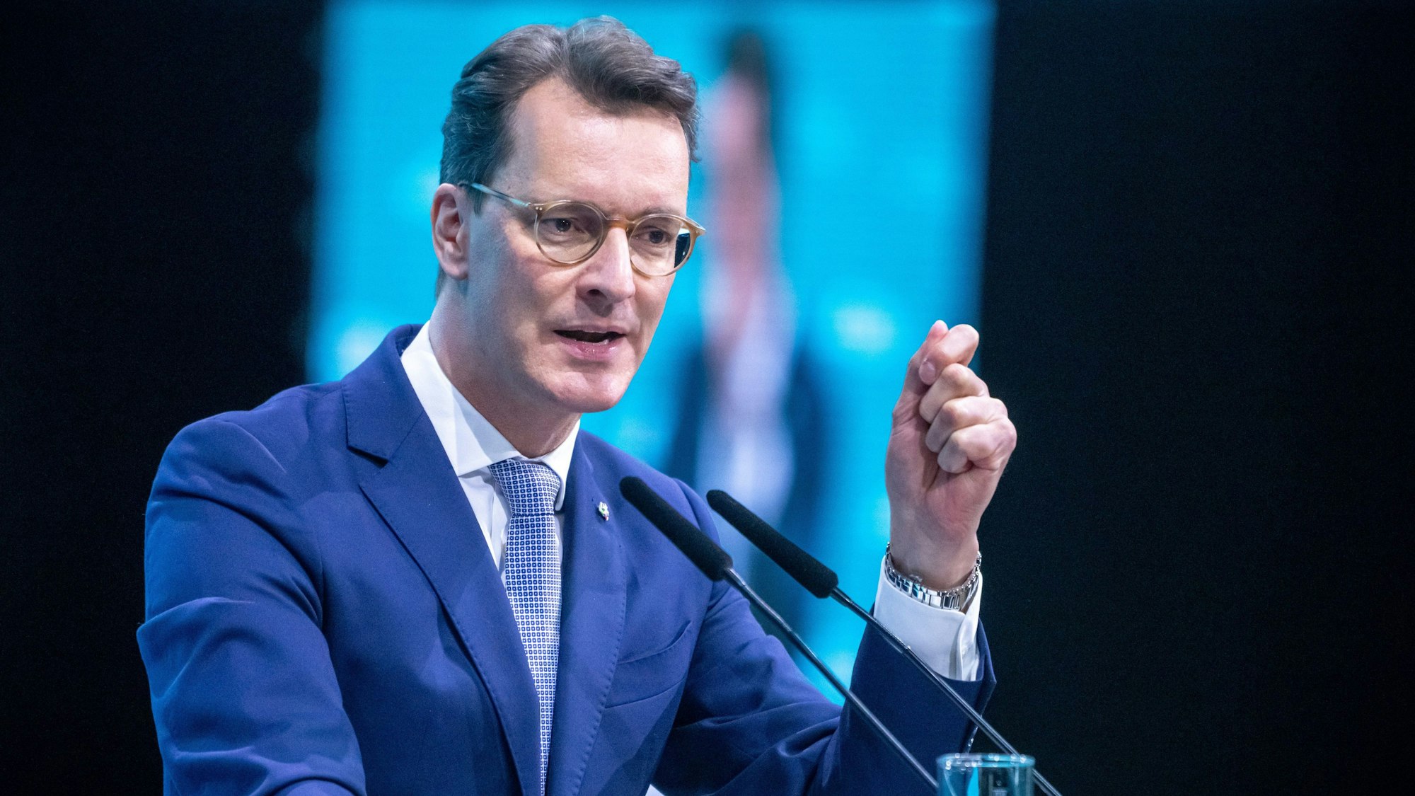 Hendrik Wüst (CDU), Ministerpräsident von Nordrhein-Westfalen. (Archivbild)