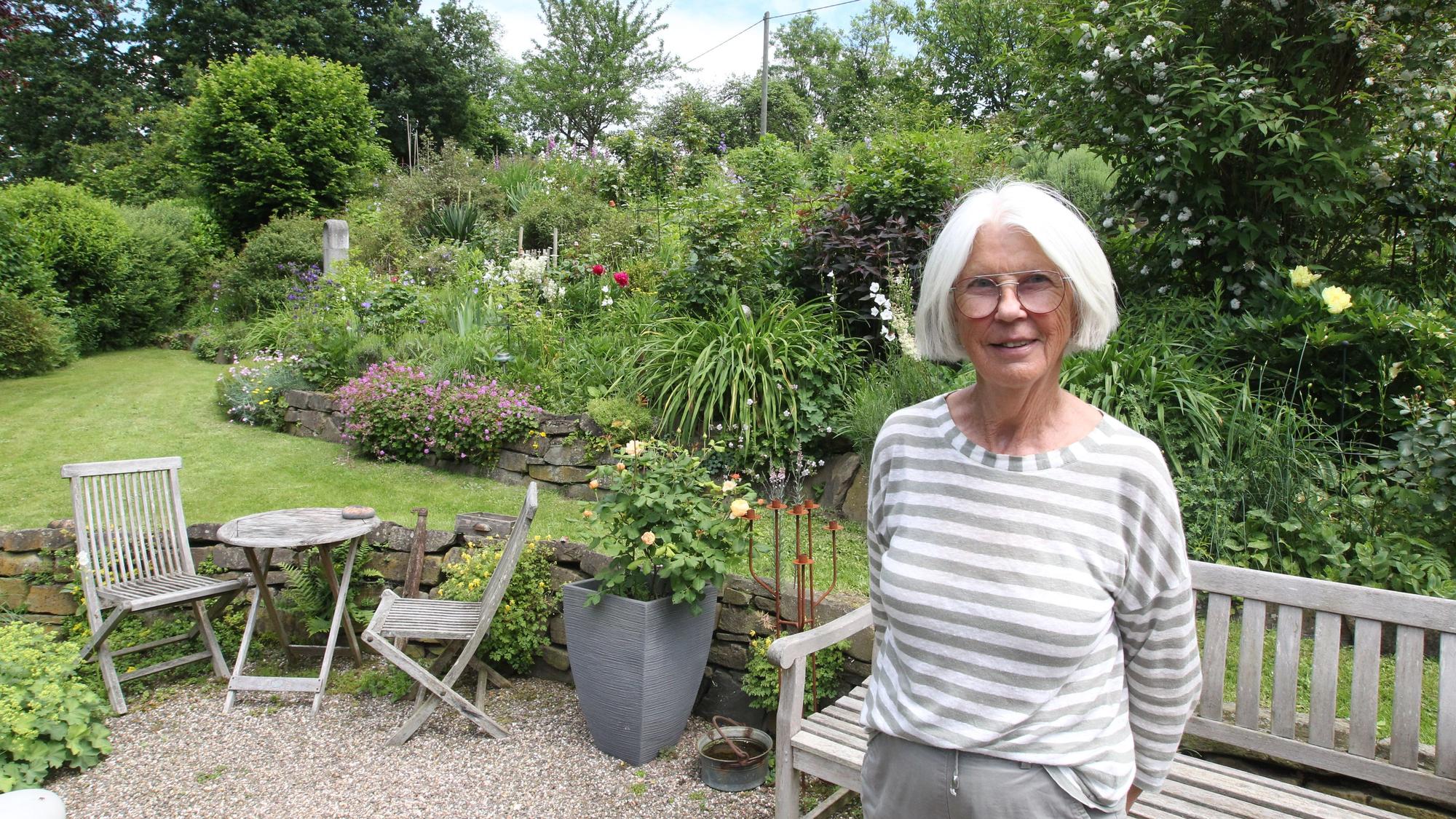 Offene Gartenpforte In Hennef Blankenberg pflegt Karla Rau ihren Garten