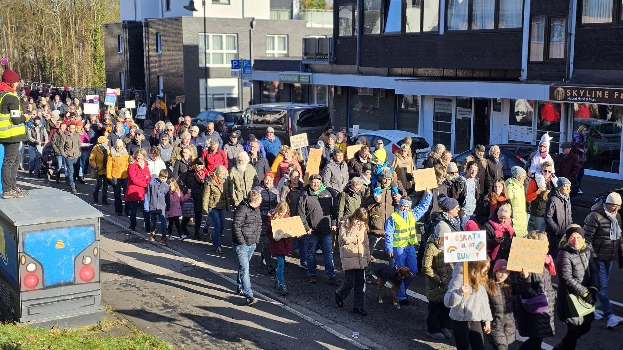 Die Demonstration im Vorfeld der EU-Wahl soll an die große Rösrather Demonstration gegen Rechtsextreme vom 27. Januar anknüpfen.