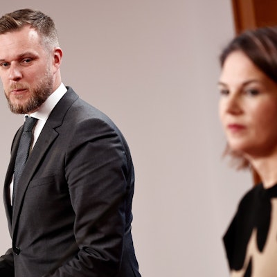Außenministerin Annalena Baerbock (Bündnis90/Die Grünen) und ihr litauischer Kollege Gabrielius Landsbergis haben scharf auf Russlands jüngste Provokationen im Baltikum reagiert. (Archivbild)