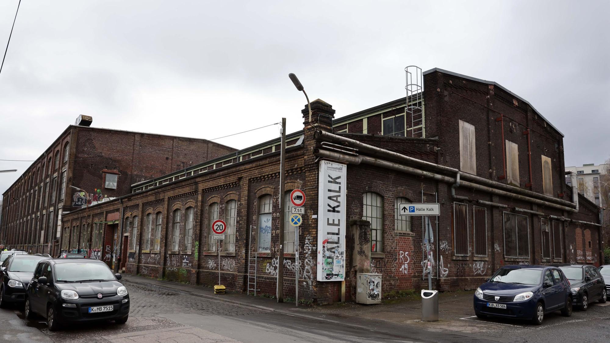 Die KHD-Halle 75 in Köln-Kalk.