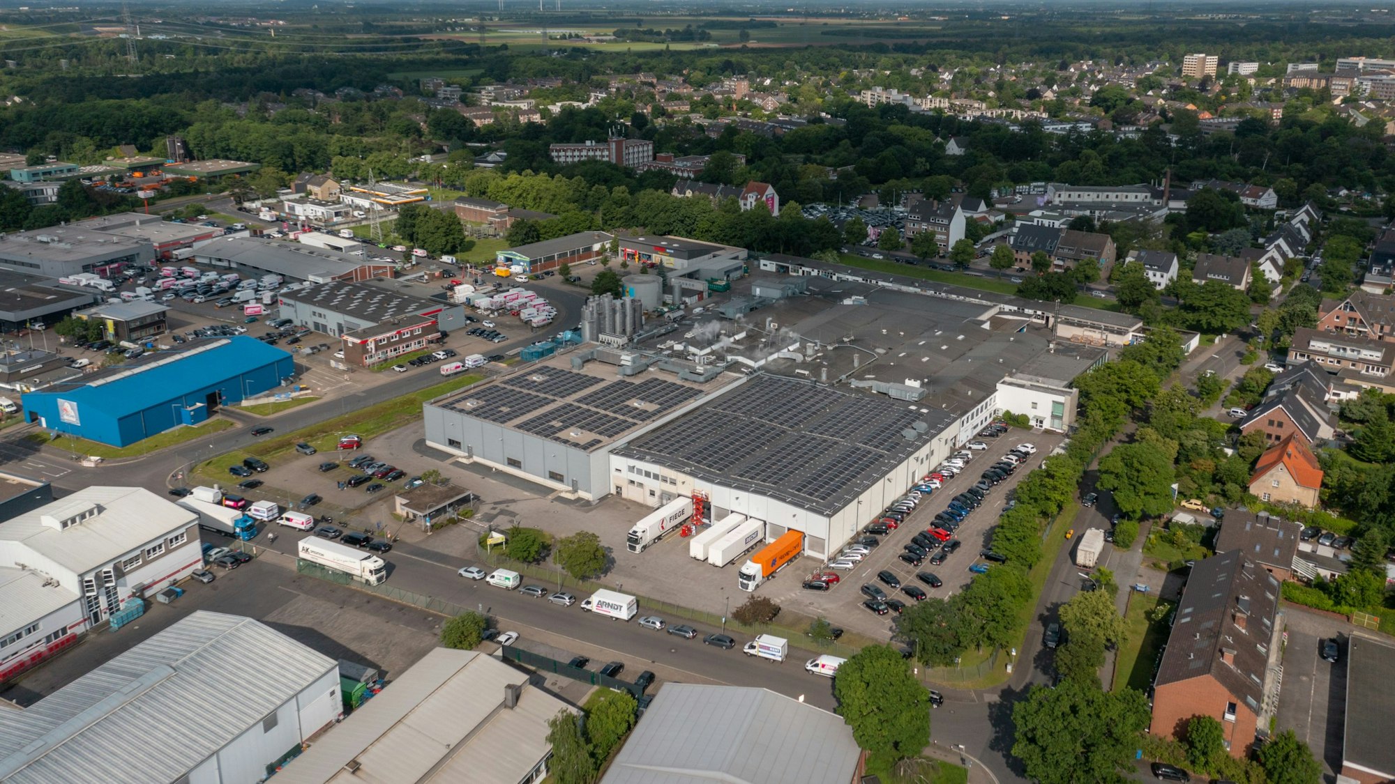 Das Maoam-Werk von Haribo in Neuss