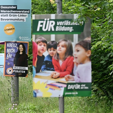 Kommen früher als gedacht: die Wahlplakate für die Bundestagswahl.