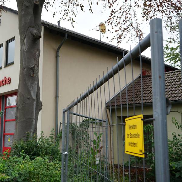 Das Feuerwehrgerätehaus in Sindorf.