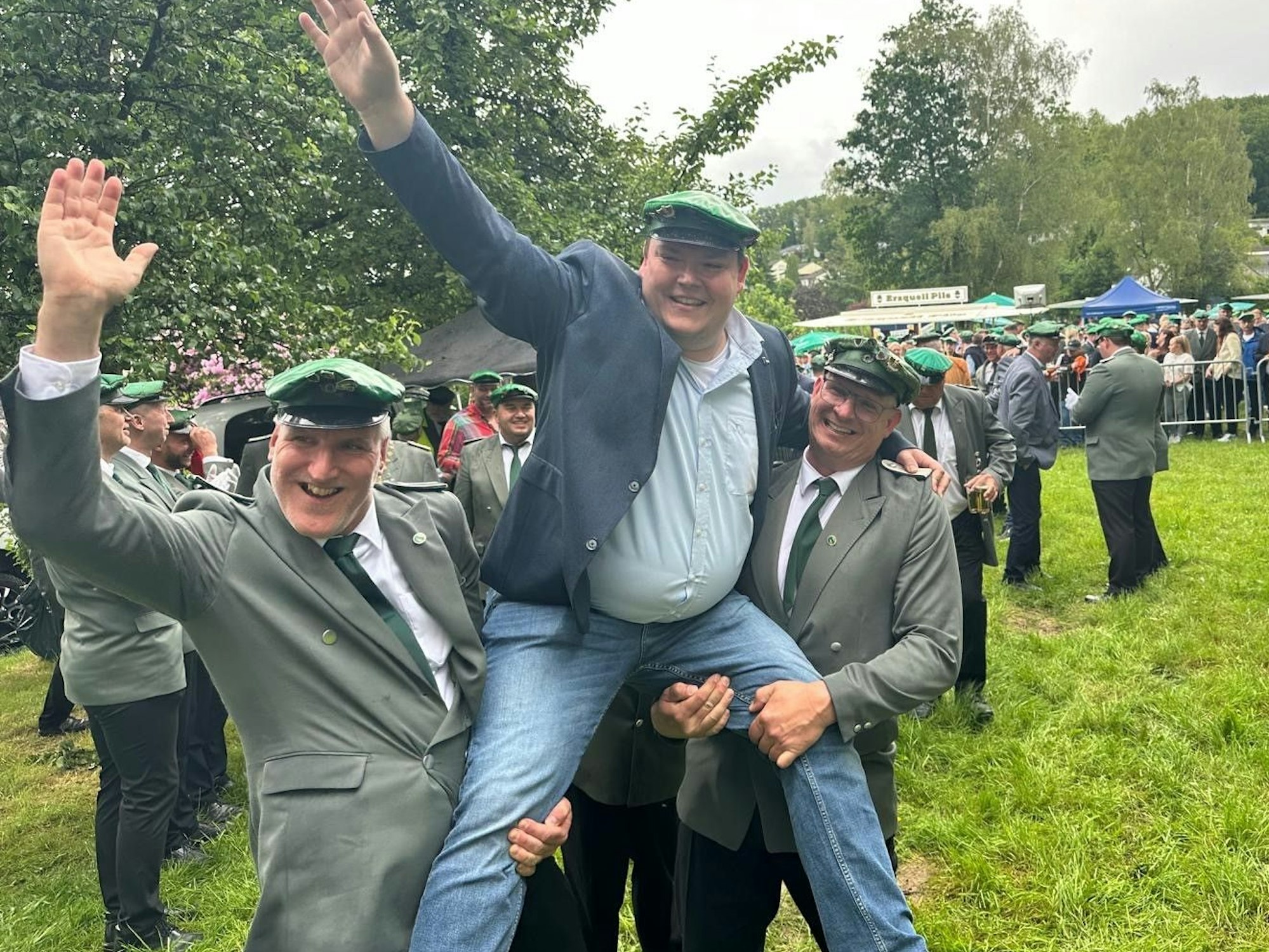 Das neue Gummersbacher Königspaar.