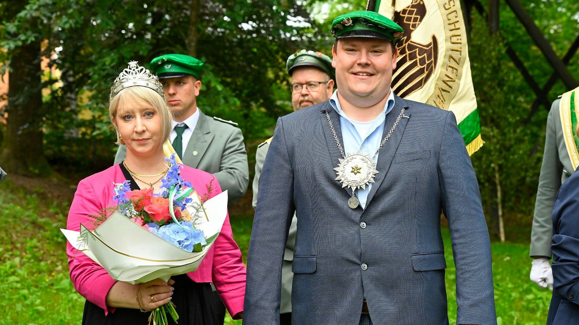 Das neue Gummersbacher Königspaar.