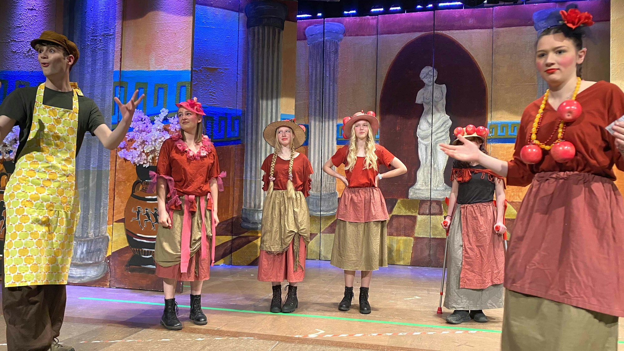 Meckenheimer Apfelbauern im Shakespeare-Stück.