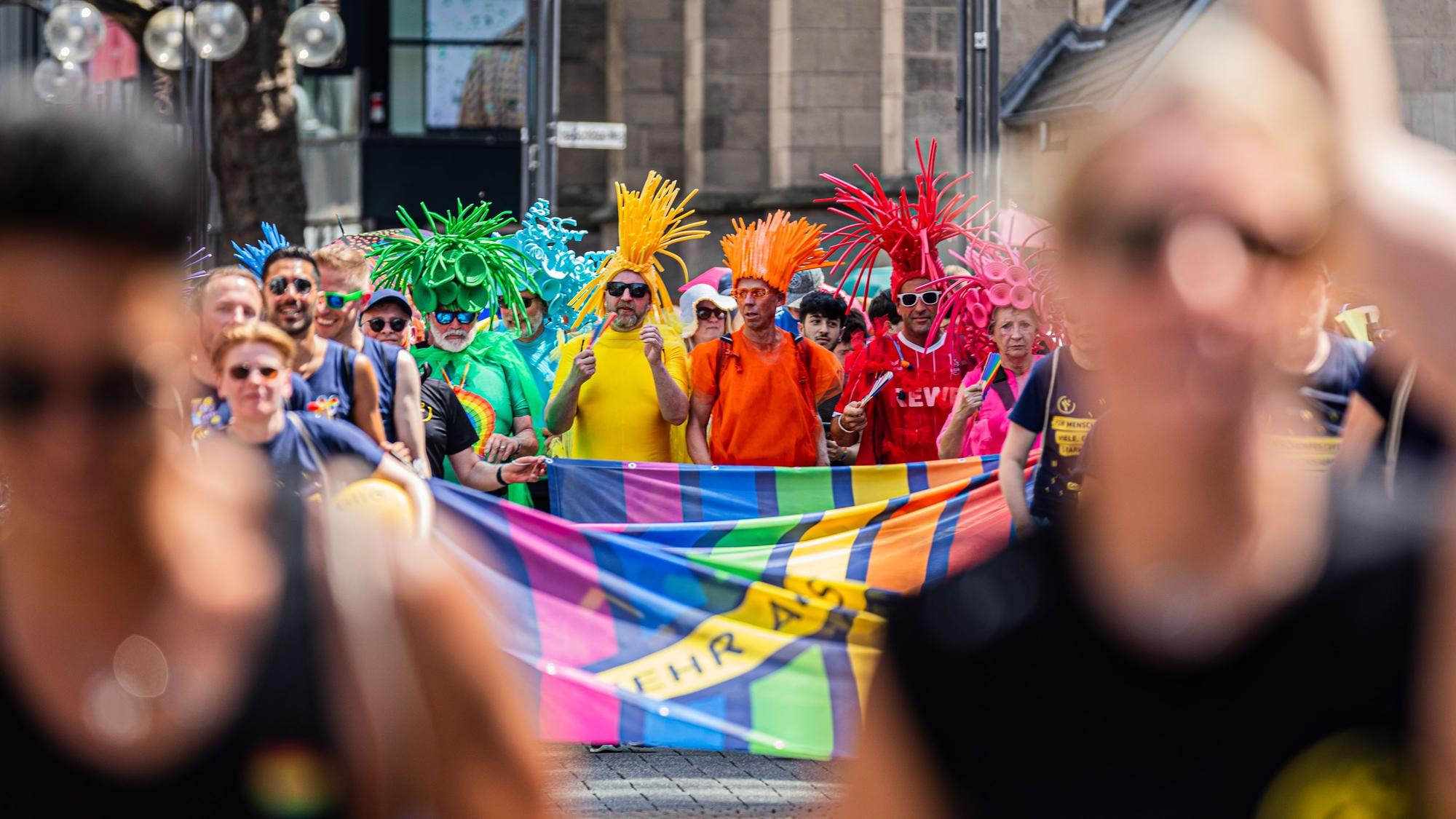 Bund und politisch ist der Cologne Pride auch in diesem Jahr.
