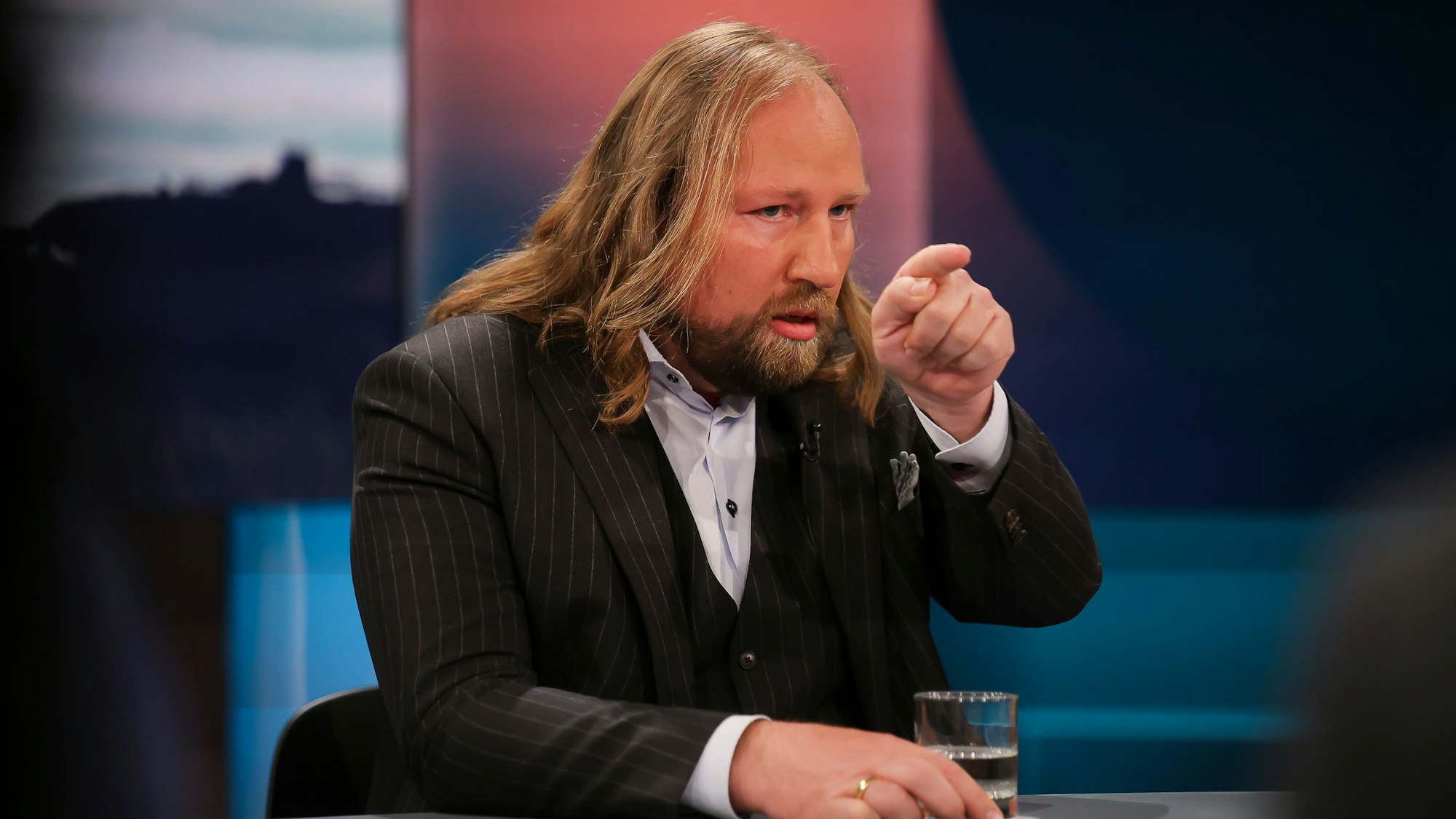 Anton Hofreiter hatte verhältnismäßig wenig Redeanteil, fuhr zwischendurch aber auch mal aus der Haut.