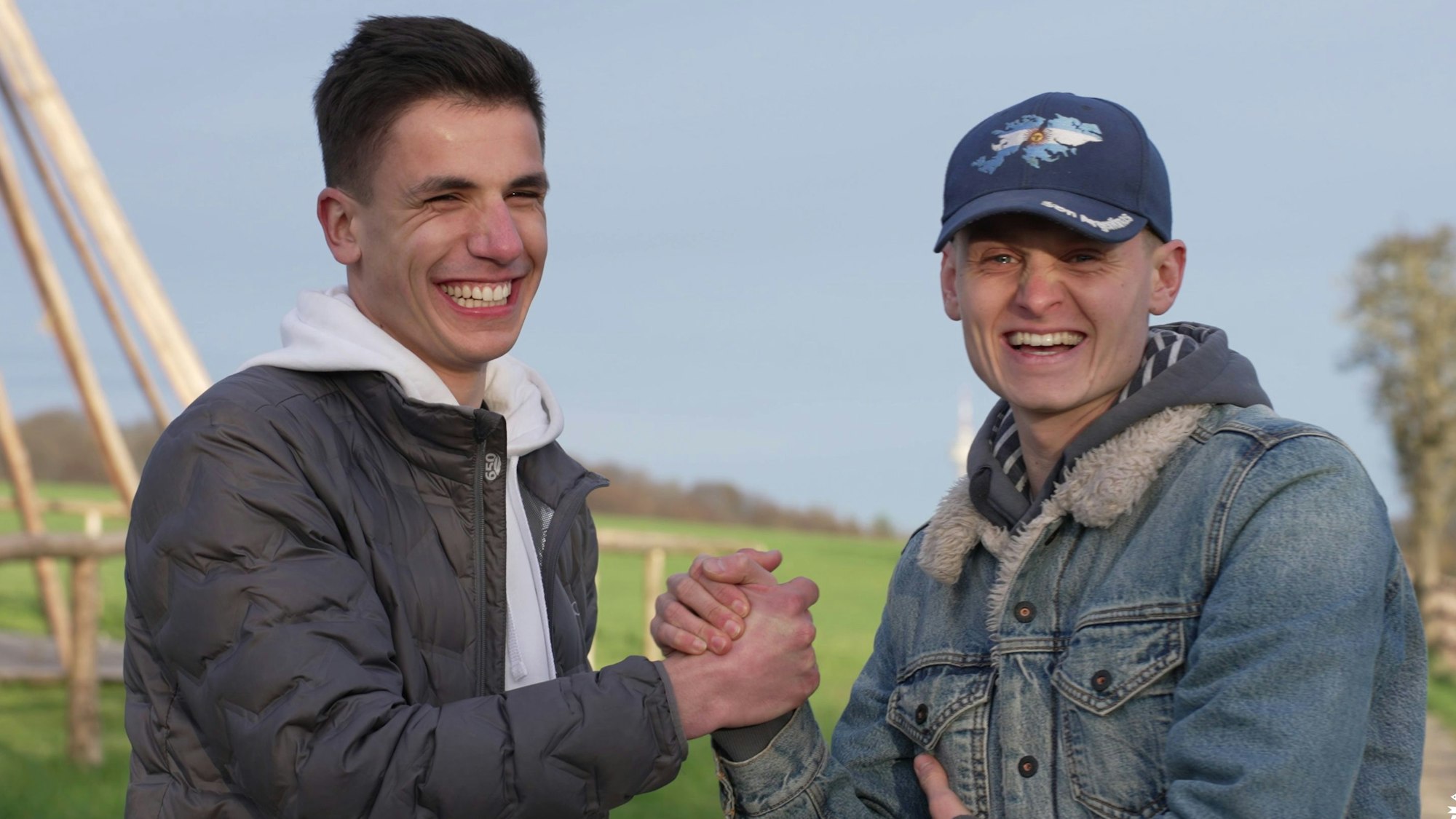 Luke Kelly und Eliah Rieck haben an der Chellenge 100 km teilgenommen.