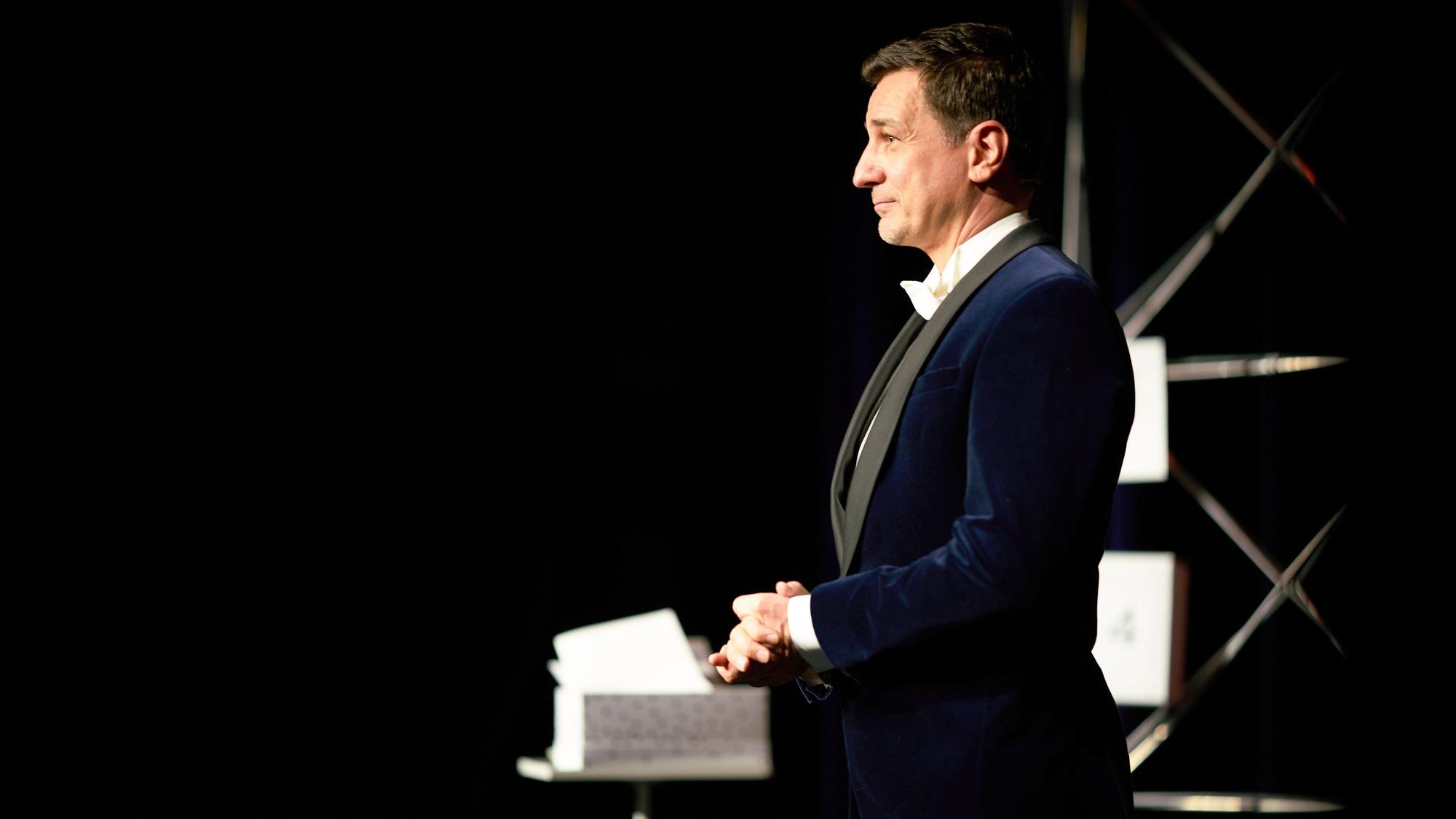 Thorsten Havener bei seinem Programm „Gedankenleser“