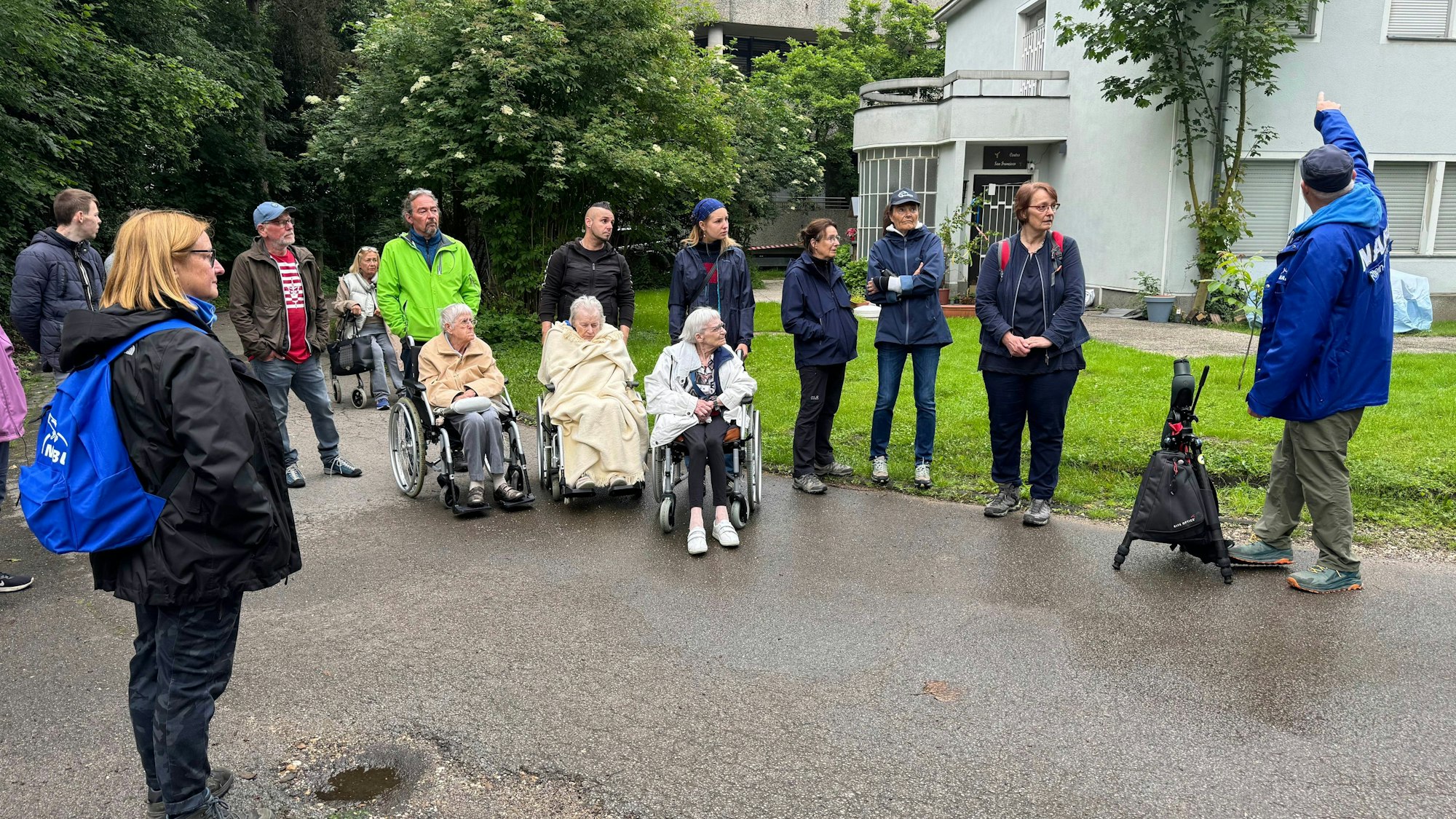 Teilnehmer der Wanderung.