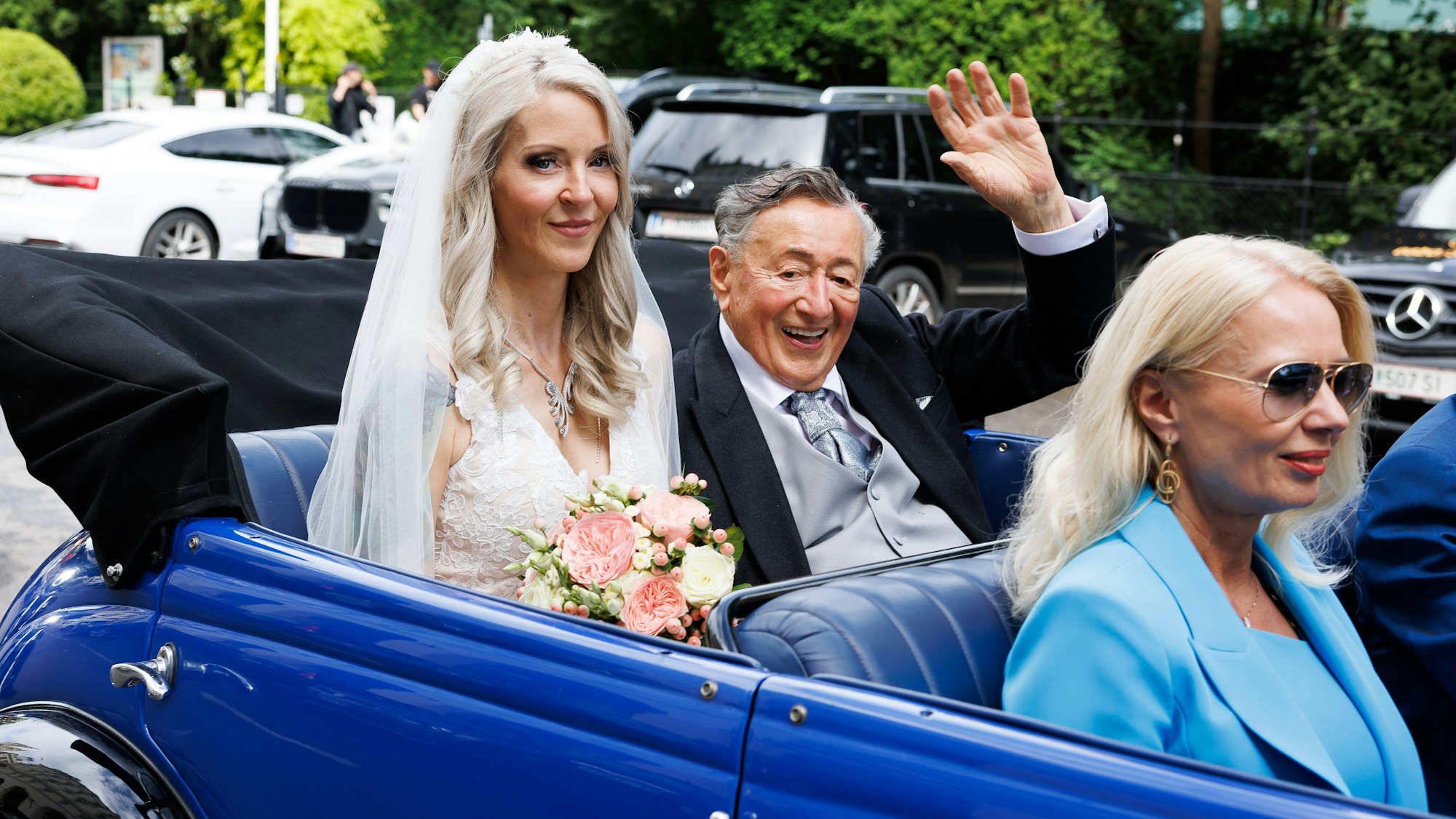 Unternehmer Richard Lugner und seine sechste Ehefrau Simone Reiländer.