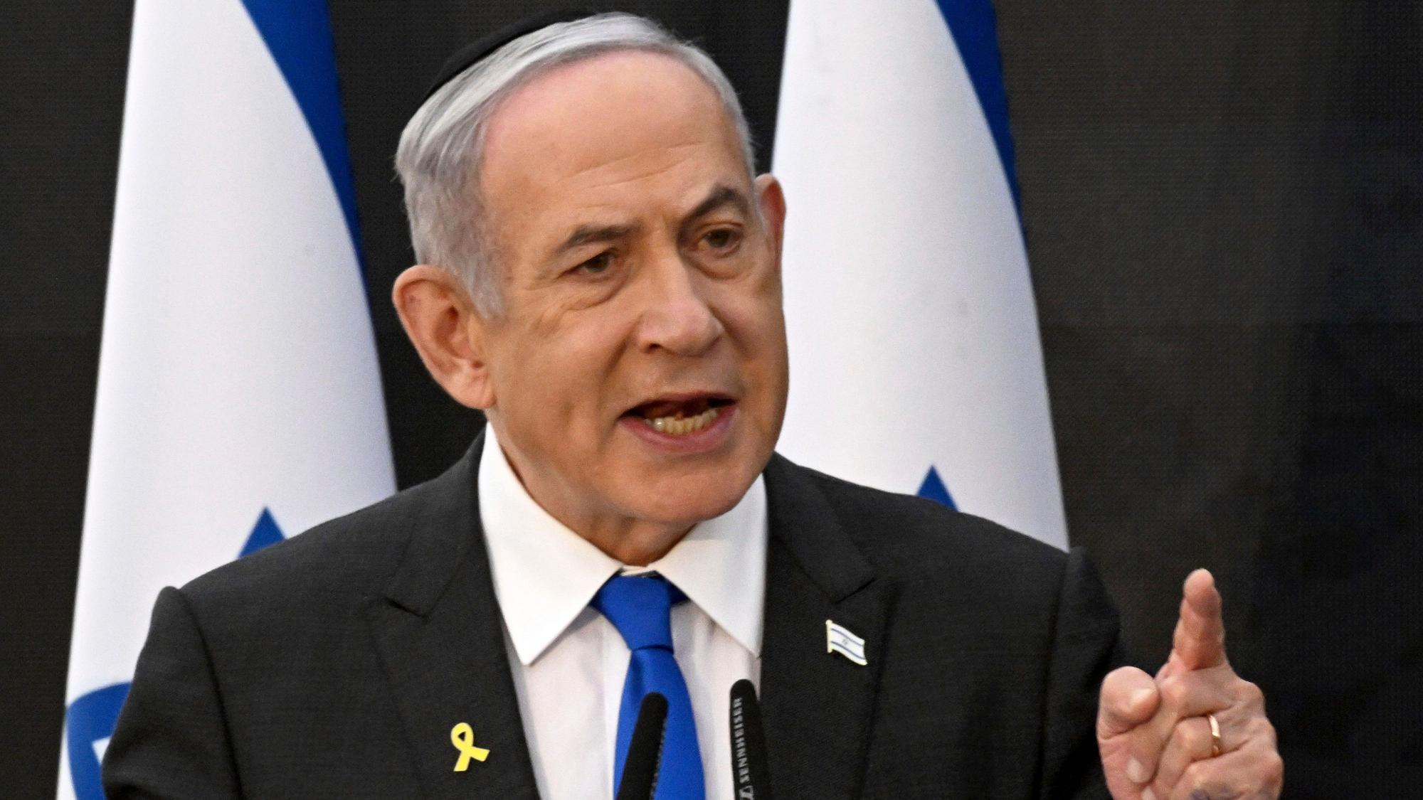 Jerusalem: Benjamin Netanjahu, Ministerpräsident von Israel