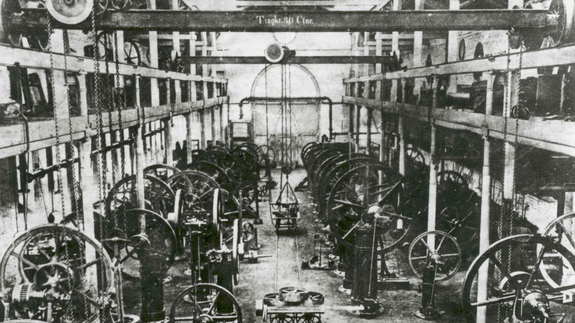 Montagehalle 1875
