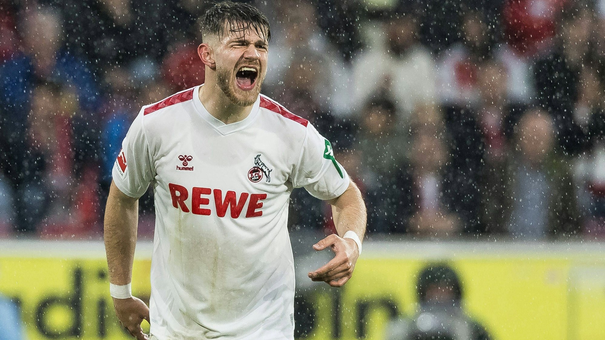 Vorbild an Einsatzfreude: Jan Thielmann vom 1. FC Köln.