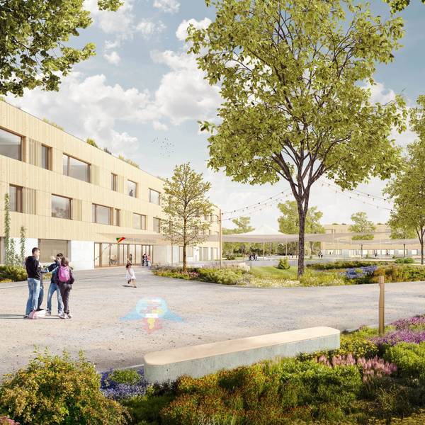 Unter Federführung der Ten Brinke Bau GmbH & Co. KG erhält der Schulcampus Meckenheim ein gänzlich neues Gesicht.