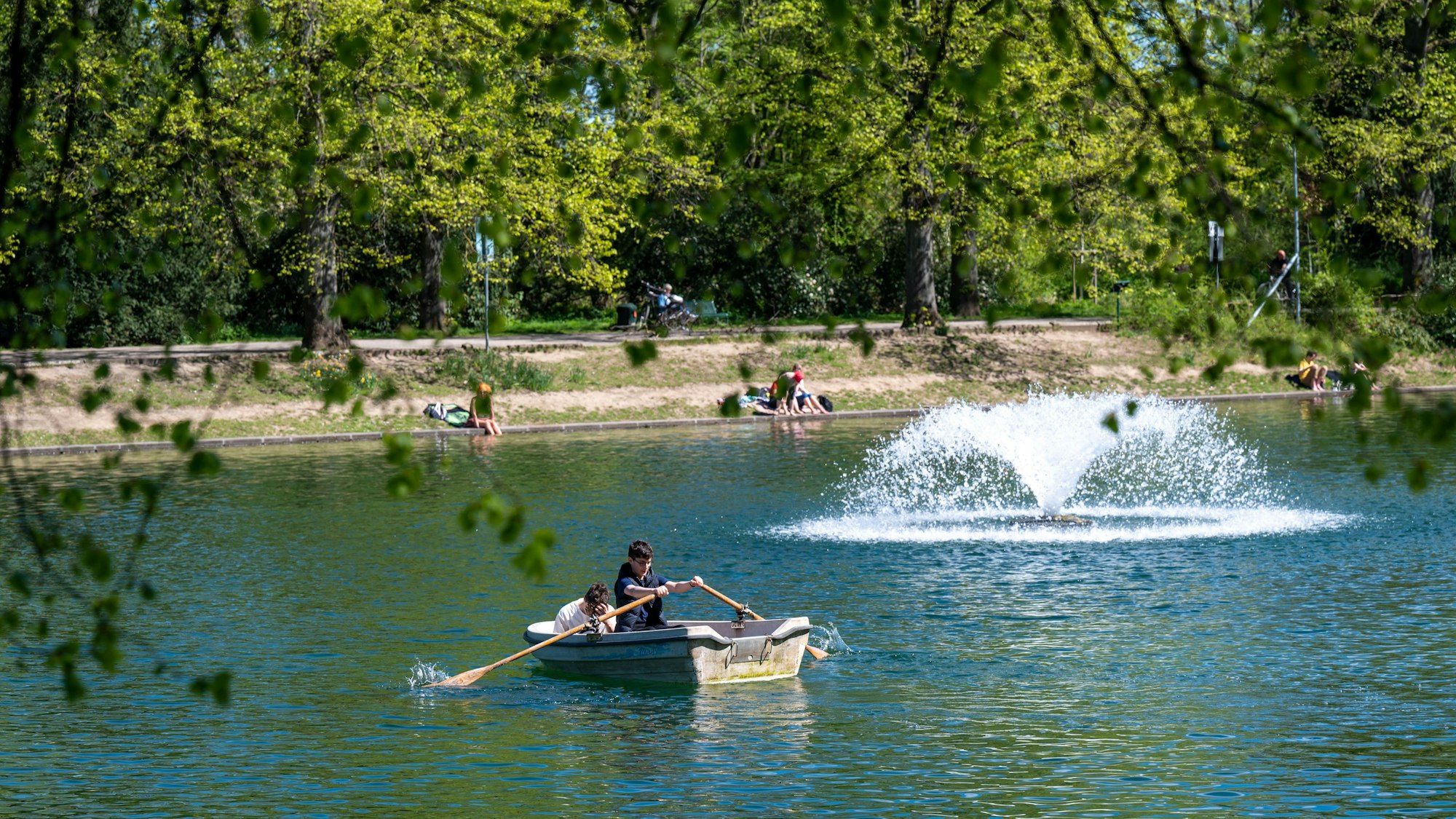 Weiher im Blücherpark